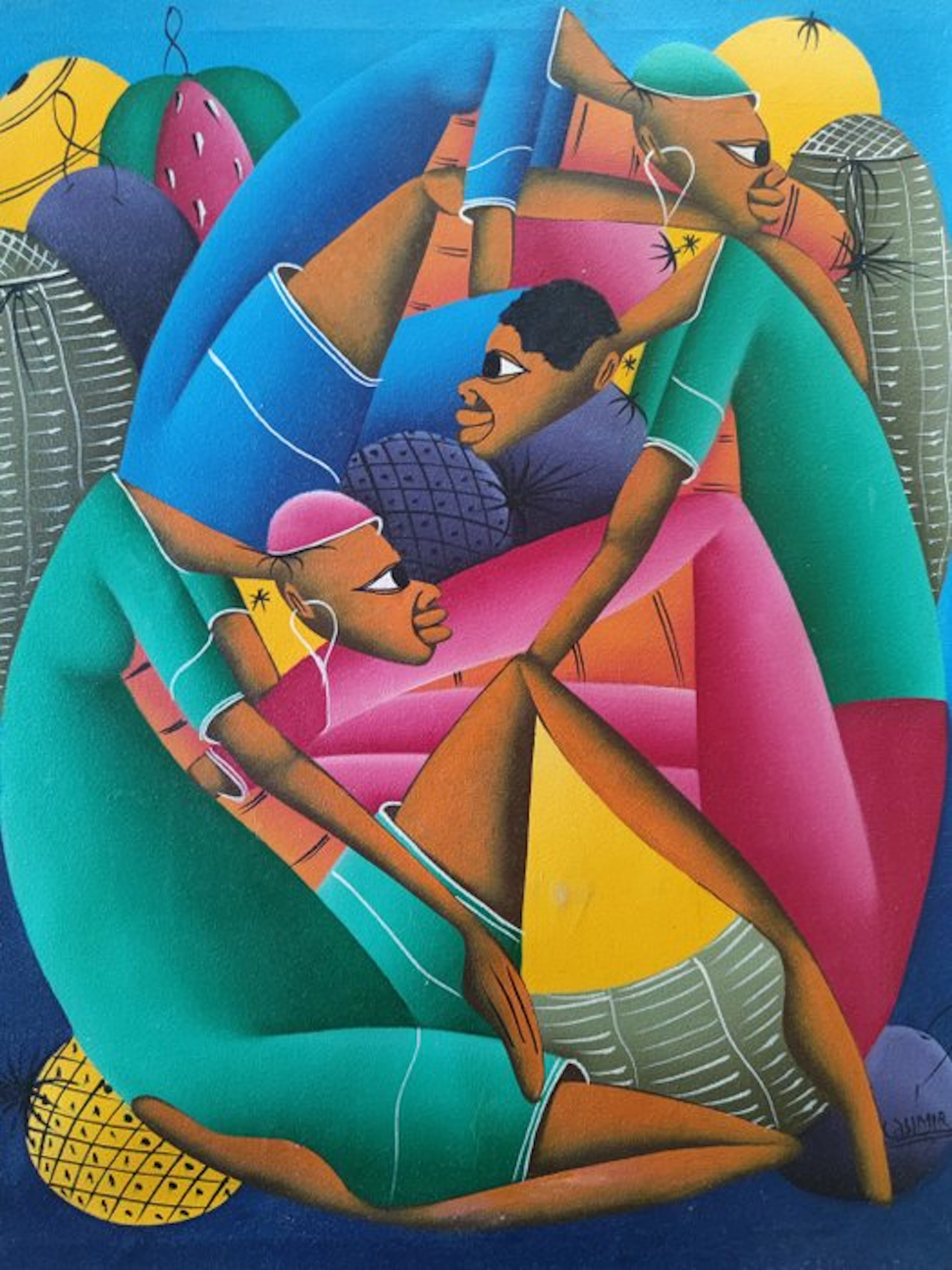 Laurent Casimir - Marché haitien