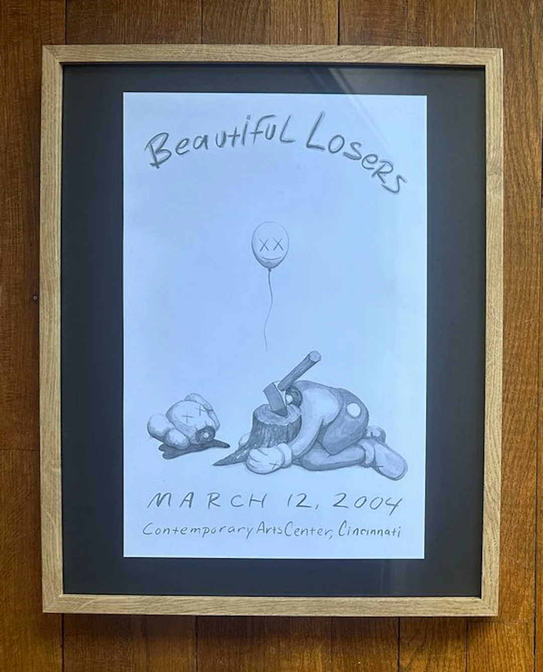 Kaws (1974) - Beautiful Losers - First Exhibition Print 2004