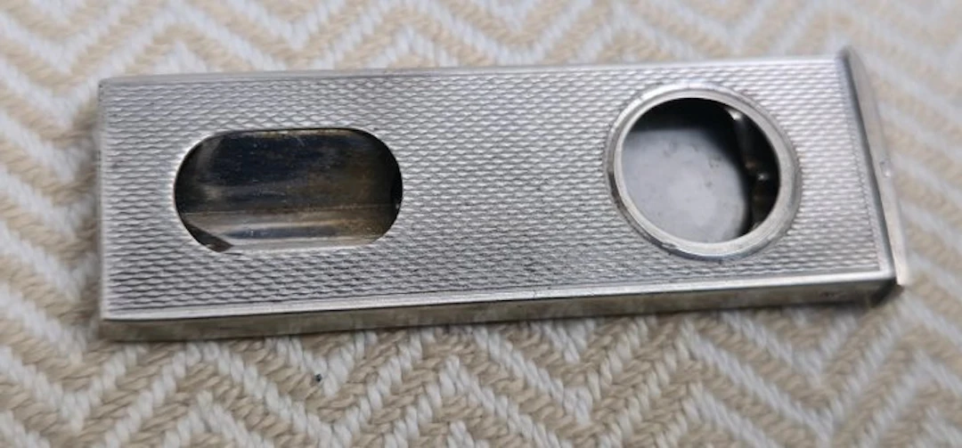 No reserve price - Cigar cutter - .925 silver