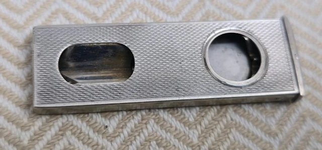 No reserve price - Cigar cutter - .925 silver