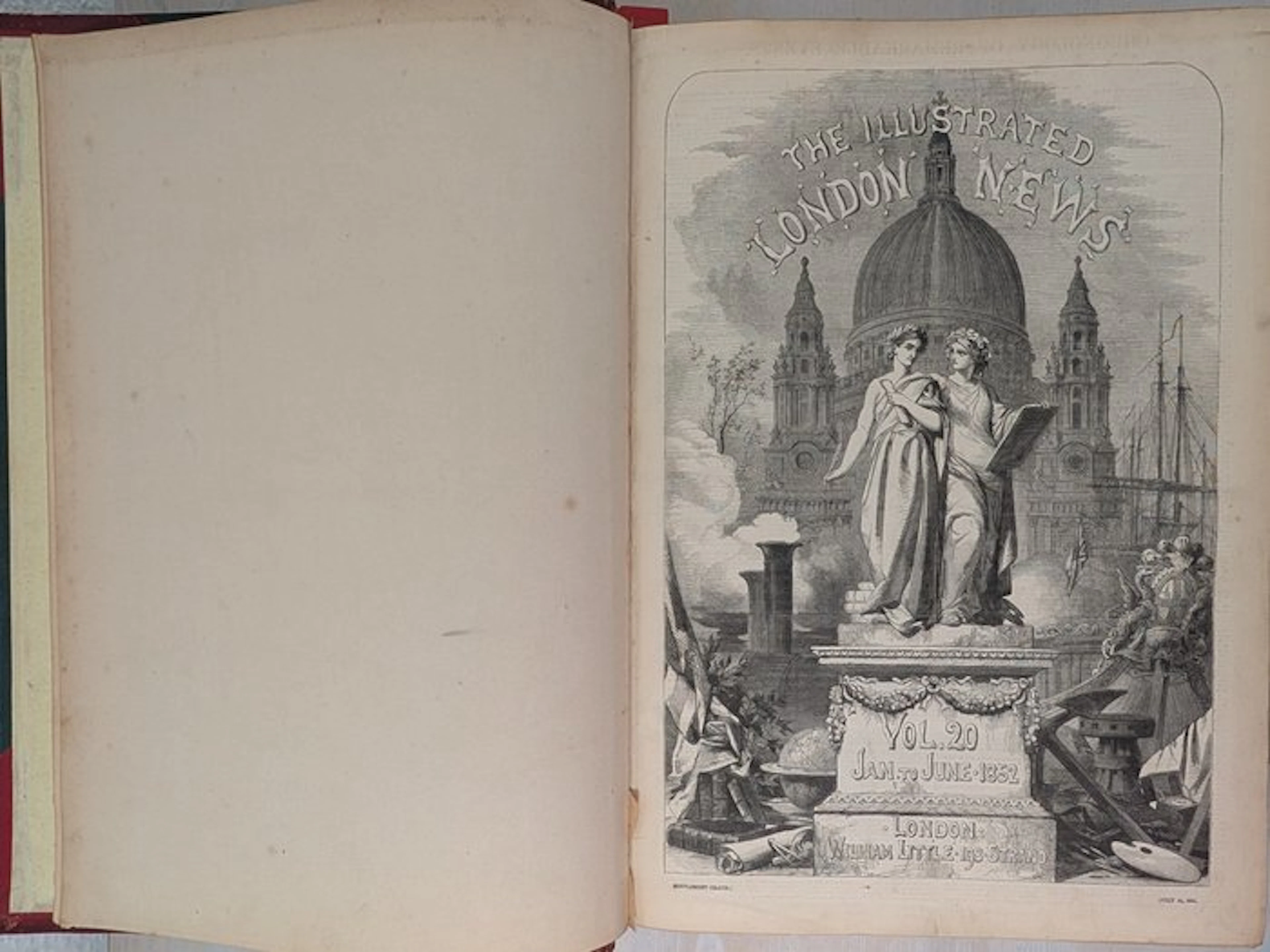 The Illustrated London News – Band 20 – Großformatiger...