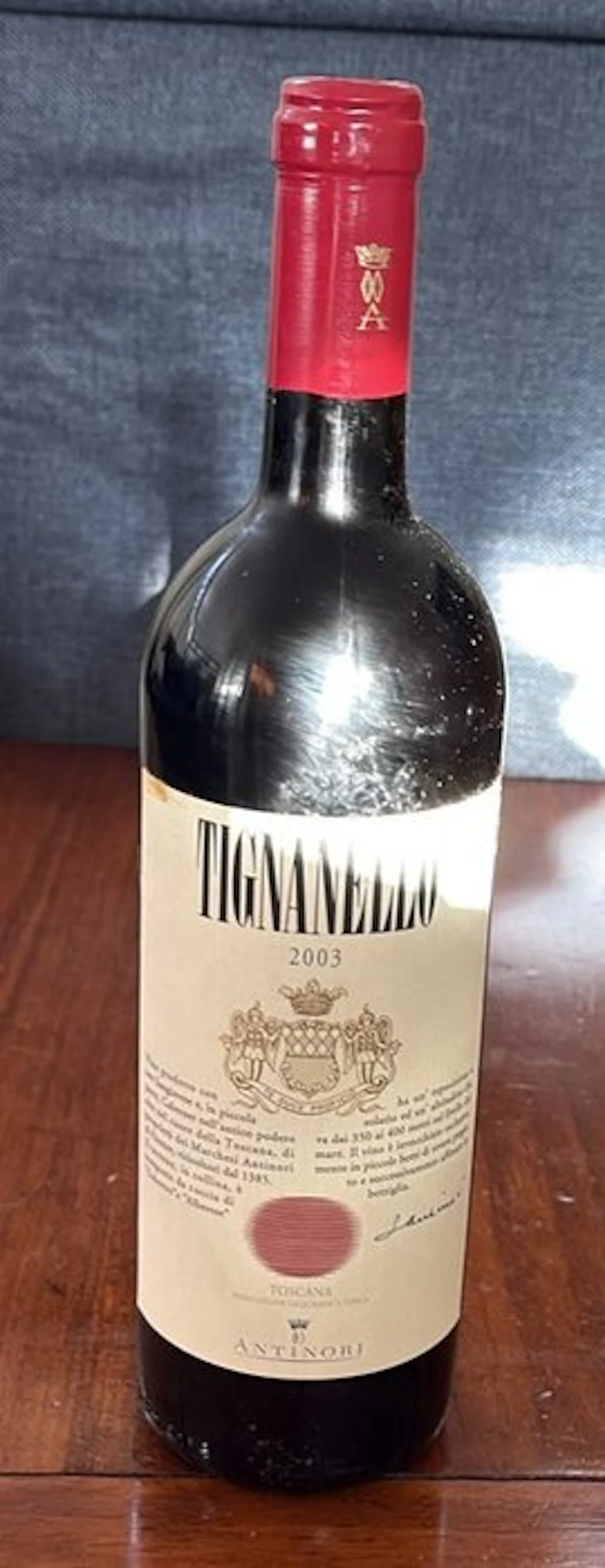 2003 Marchesi Antinori, Tignanello - Tuscany - 1 Bottle (0.75L)