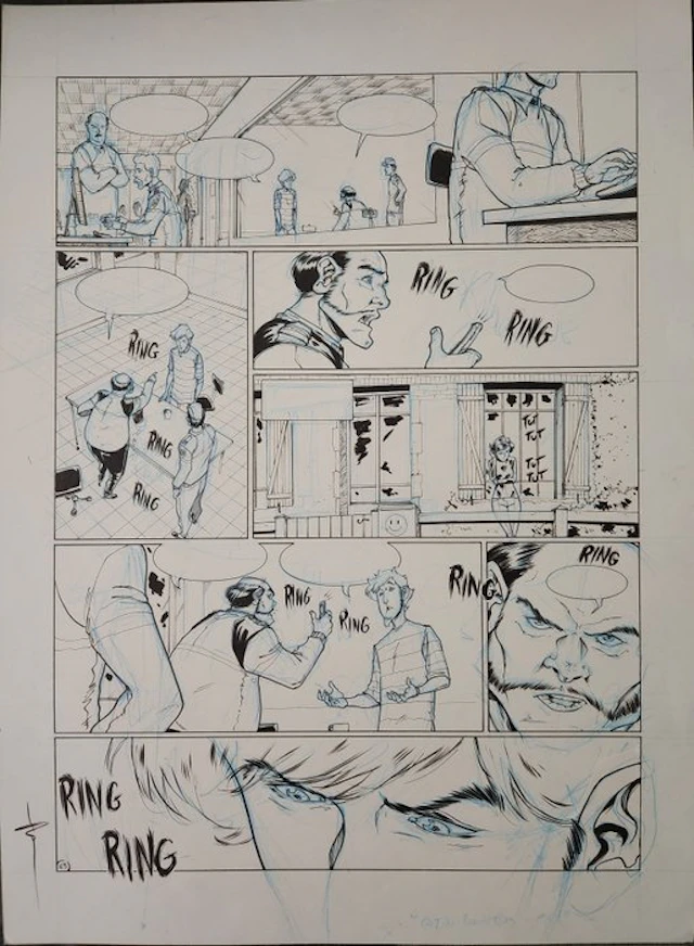 Louis, Stephane - 1 Original page - Martin Bonheur - Planche 69