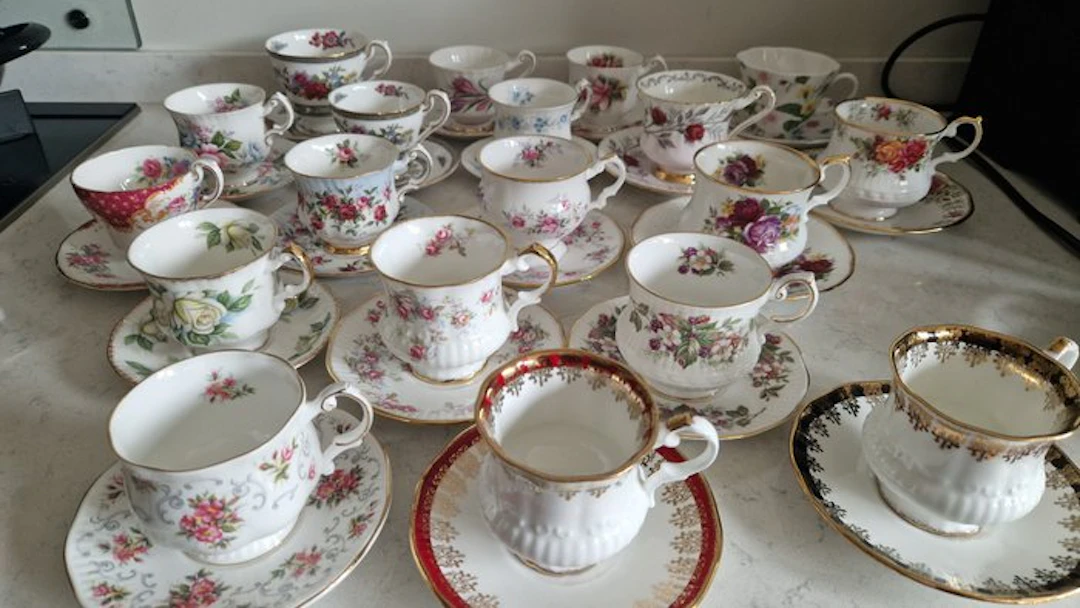 Paragon, Queen's en Elizabethan - Dinner service (38) - Bone china