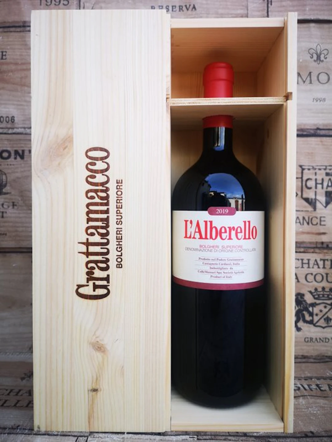 2019 Podere Grattamacco, L'Alberello - Bolgheri Superiore - 1 Magnum (1.5L)
