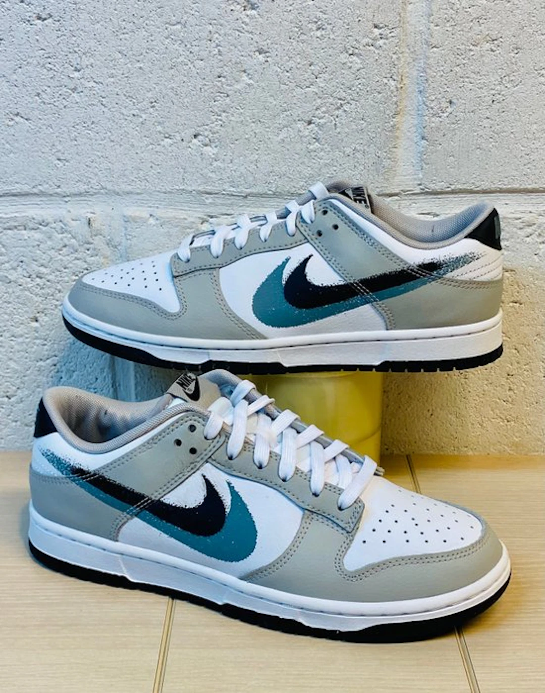 Nike - Dunk Stencil Swoosh P40,5 - Sneakers - Size: EU 40.5 - New with tags