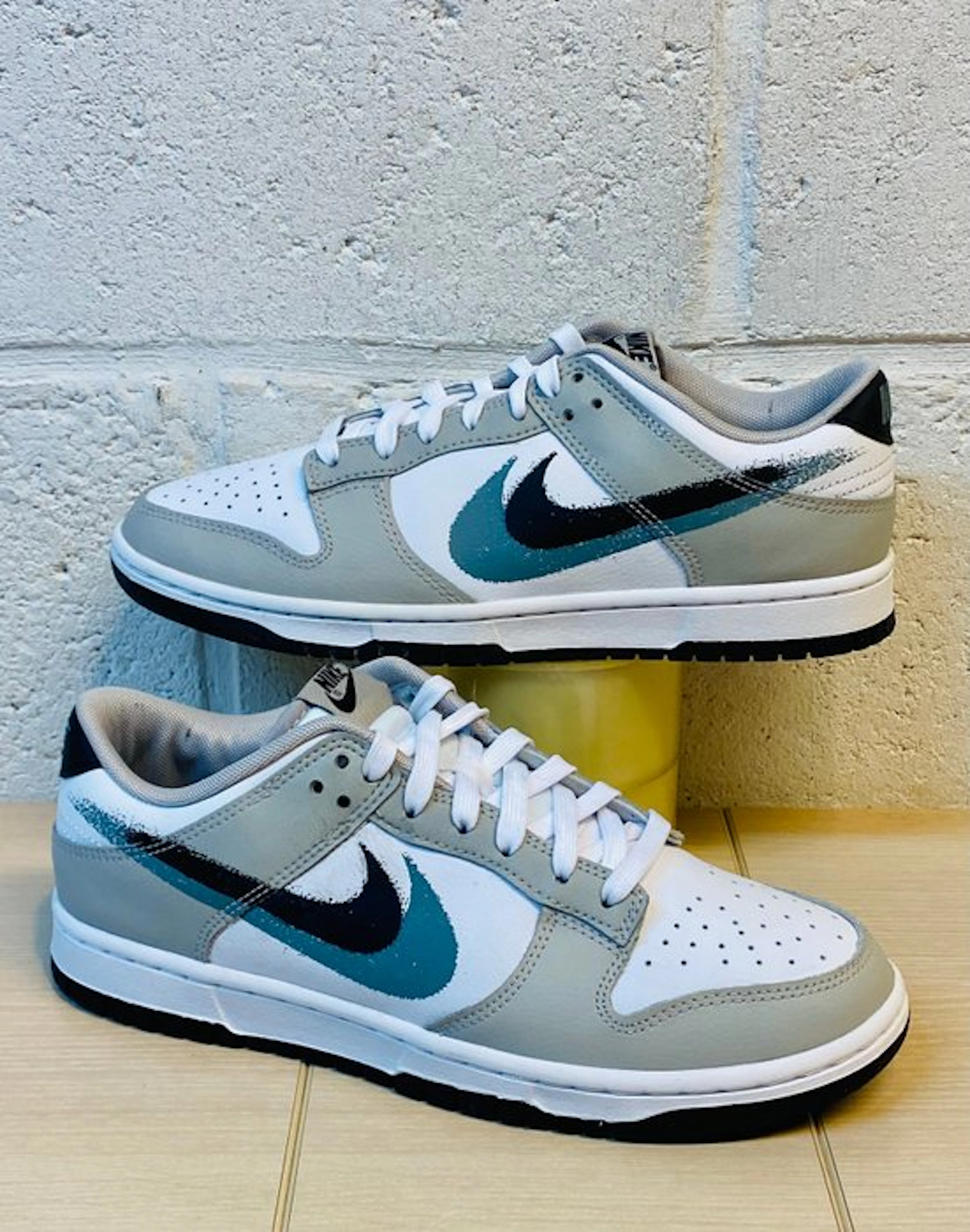Nike - Dunk Stencil Swoosh P40,5 - Sneakers - Size: EU 40.5 - New with tags