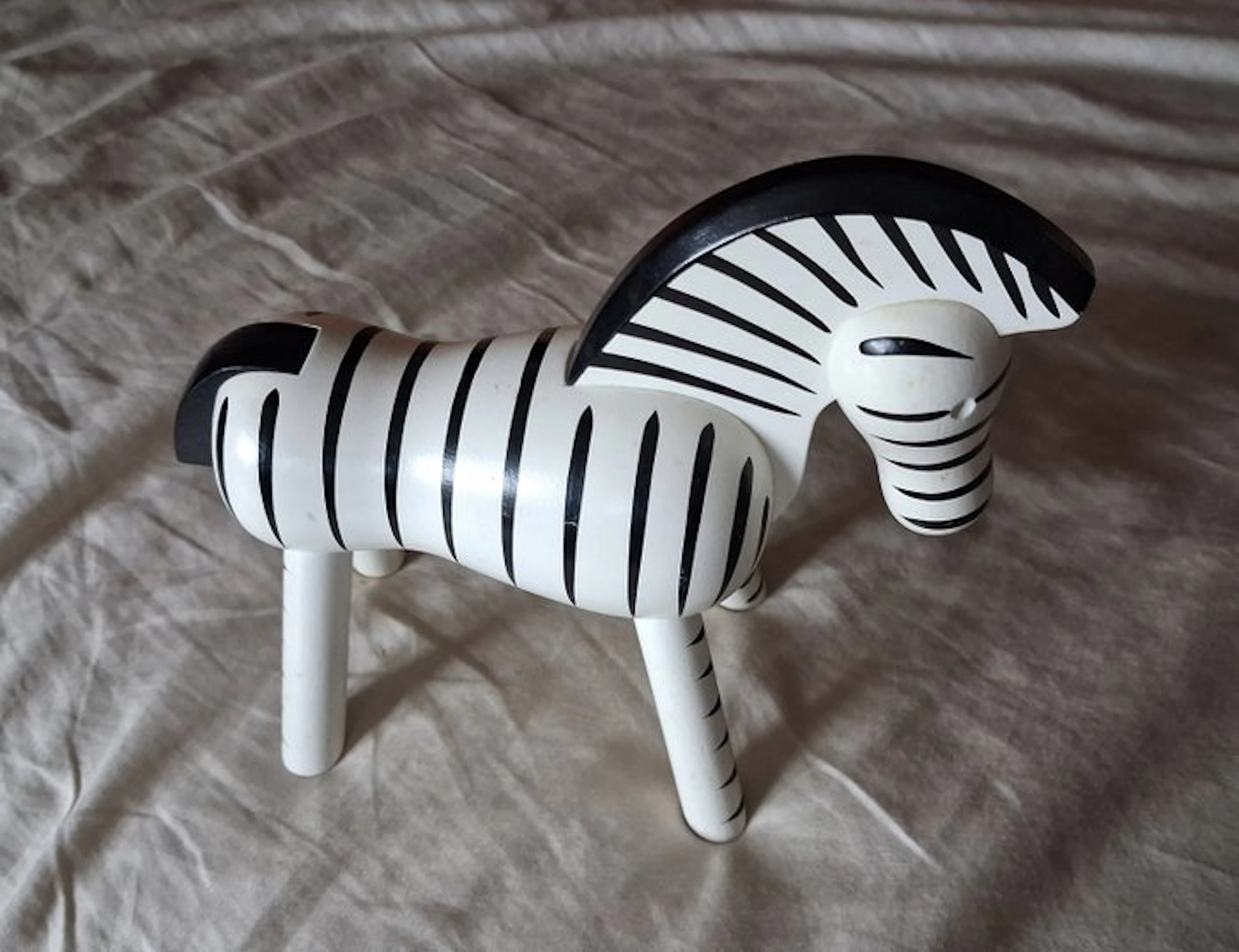 Kay Bojesen - Sculpture, Zebra - 15 cm - Wood