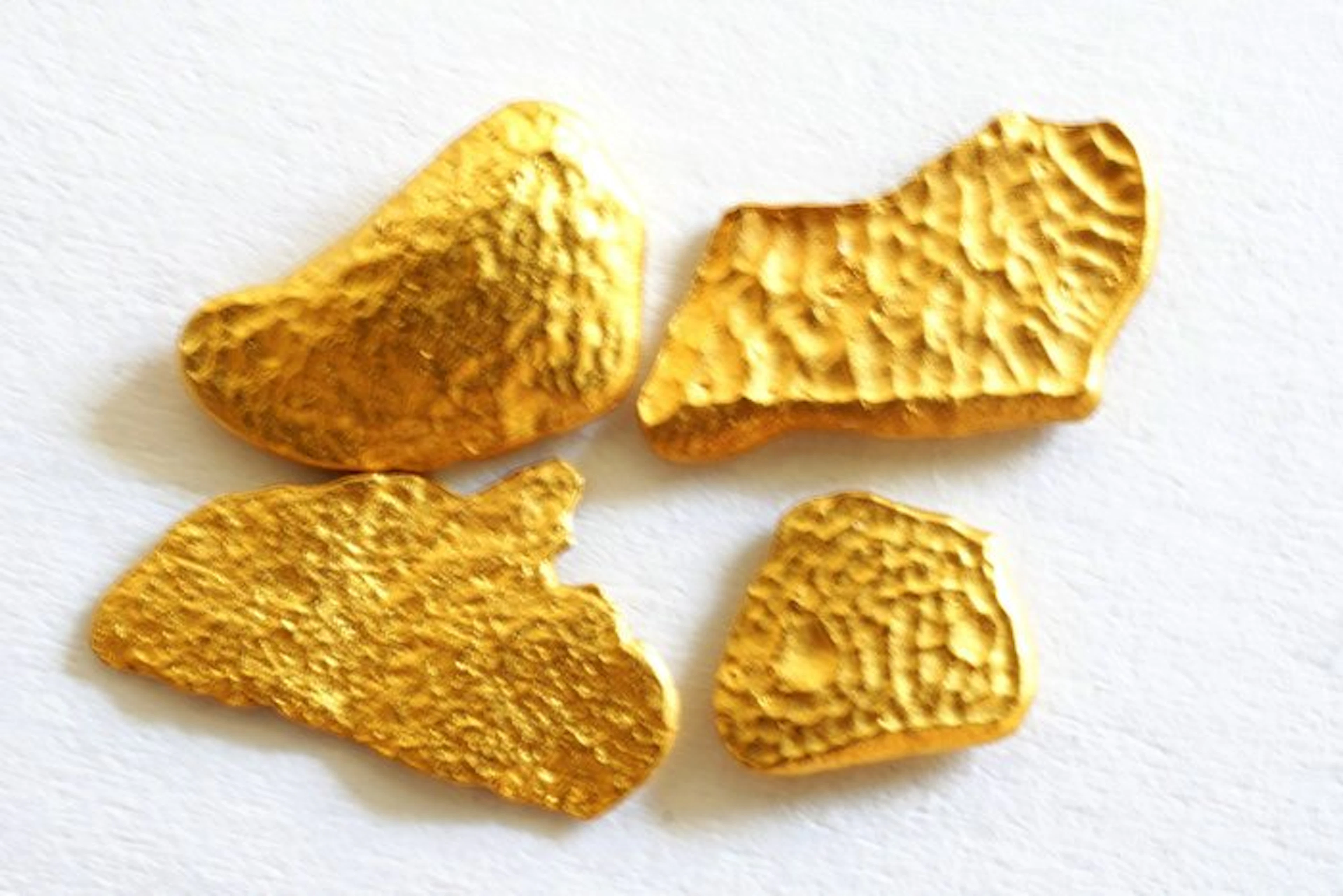 Gold Mauritania Nuggets 1.595 grams- 1.6 g - (4)