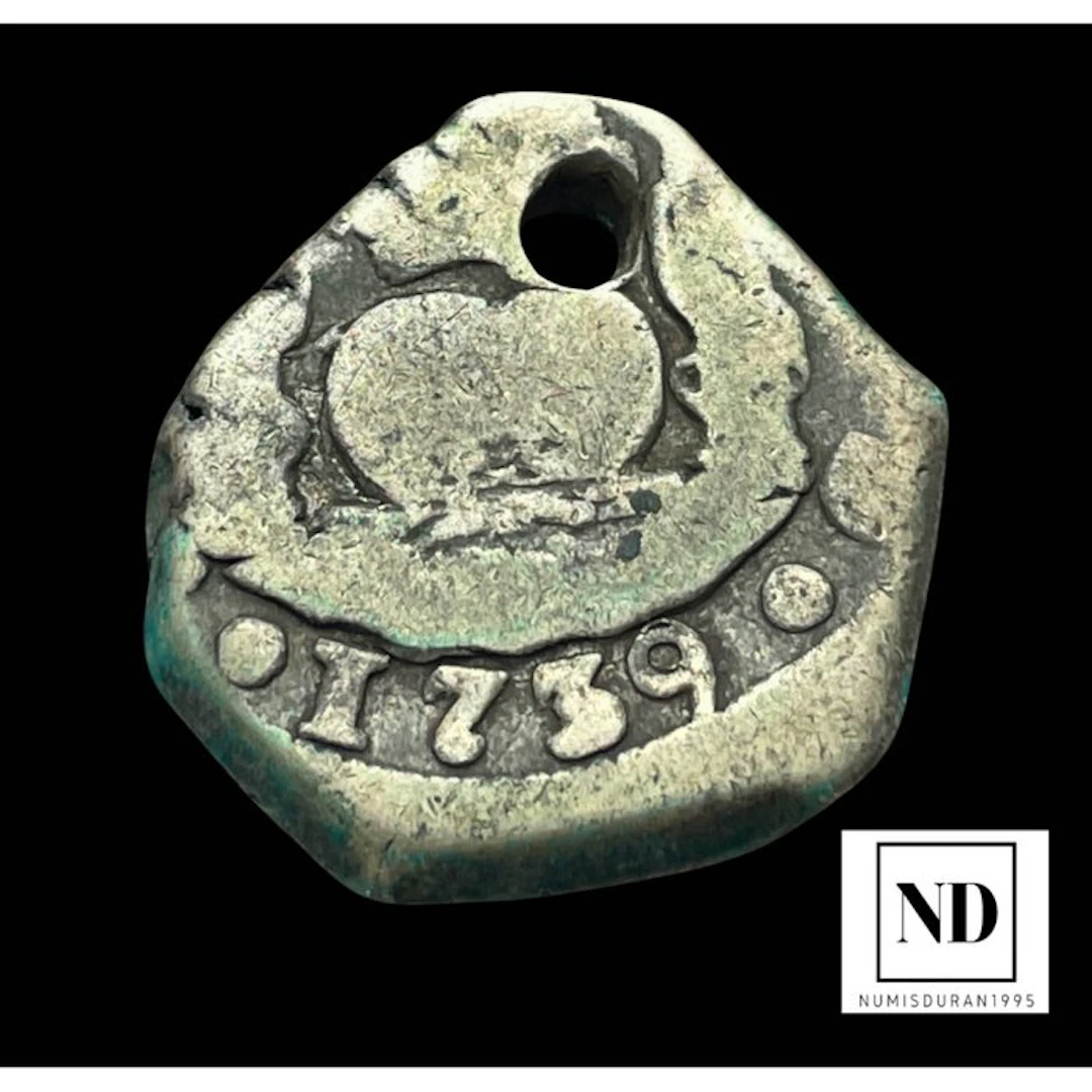 Spain. Felipe V. 2 Reales 1739 - Guatemala