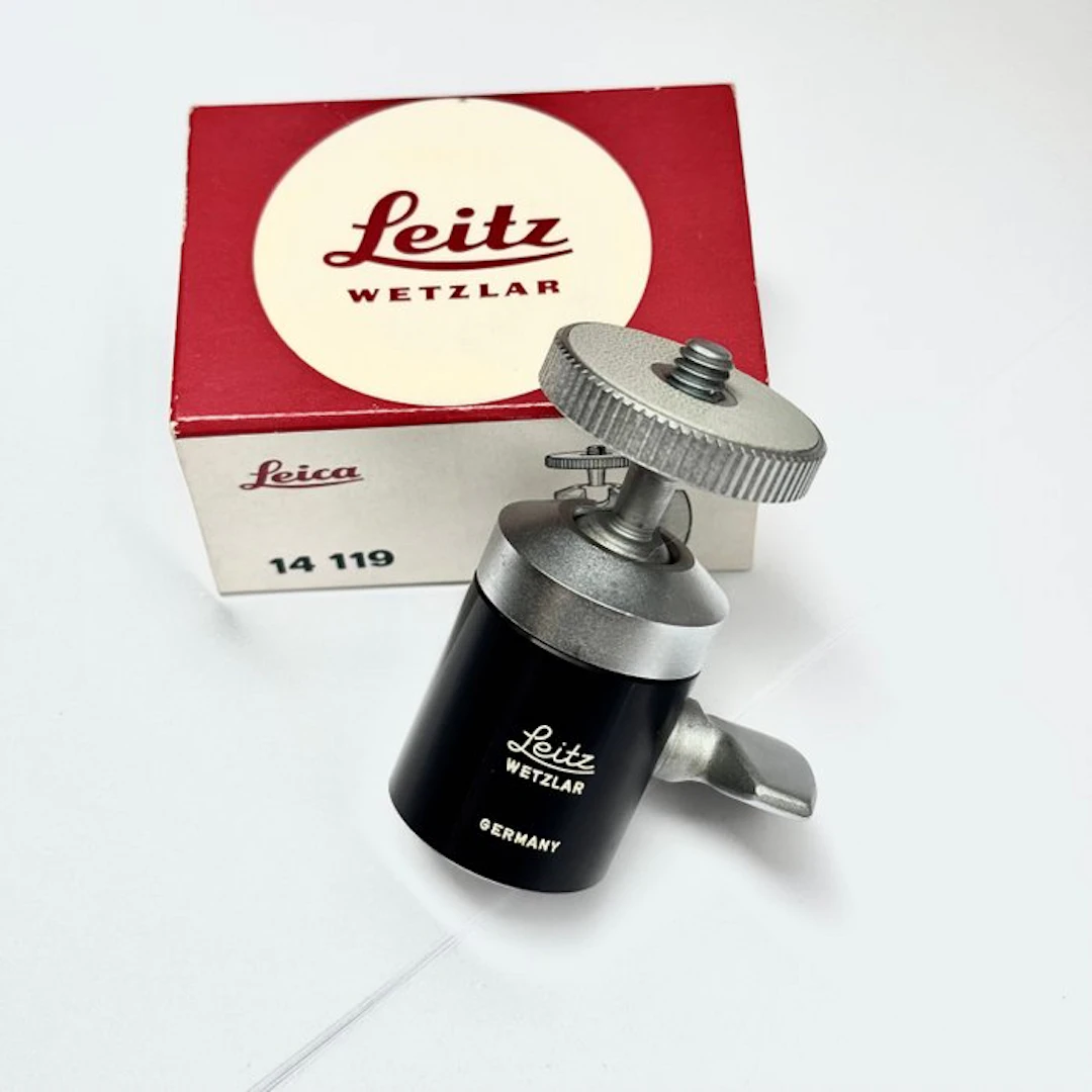 Leica Leitz Wetzlar Ball Tripod Head – Boxed Camera accessories