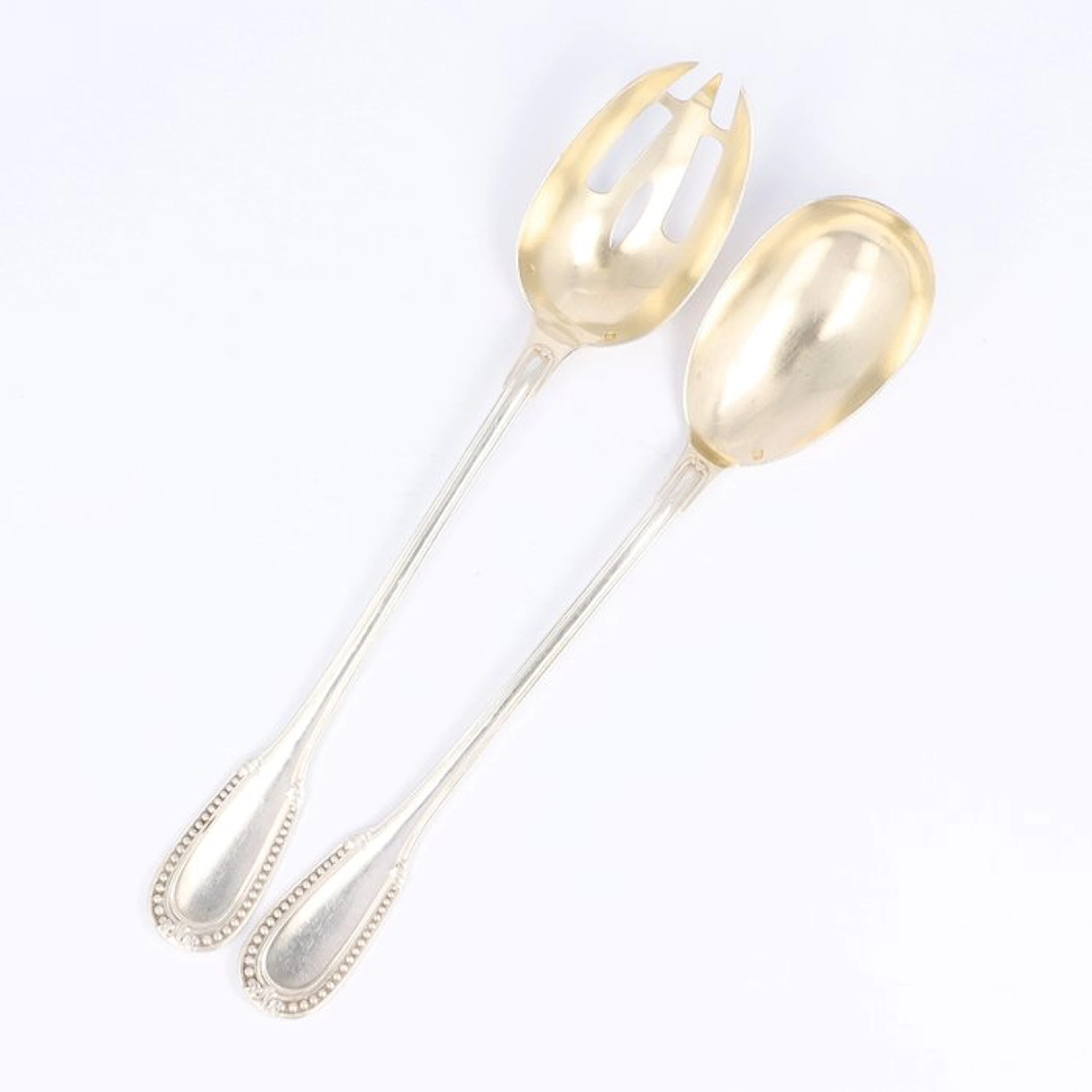 Emile Puiforcat - Model Perles (Louis XVI) - Salad...
