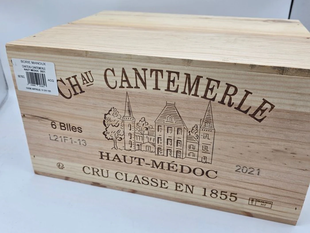 2021 Chateau Cantemerle - Haut-Médoc - 6 Bottles (0.75L)