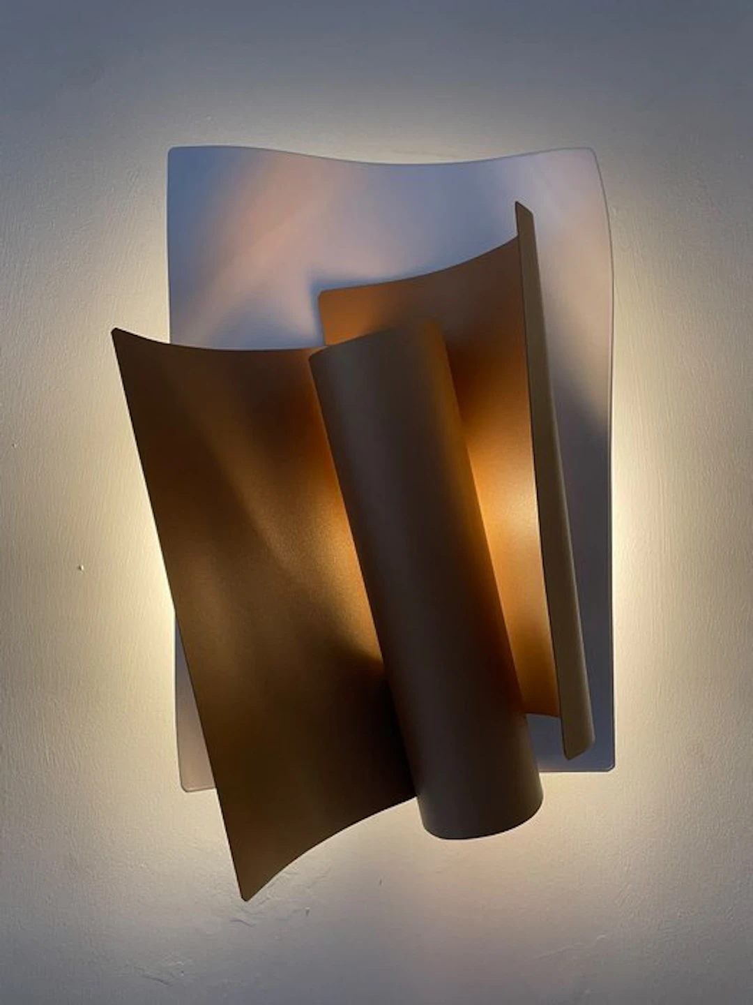 AO_Lightsculptures - Andrea Olivazzo - Wall lamp - Sheet 4 - Aluminium