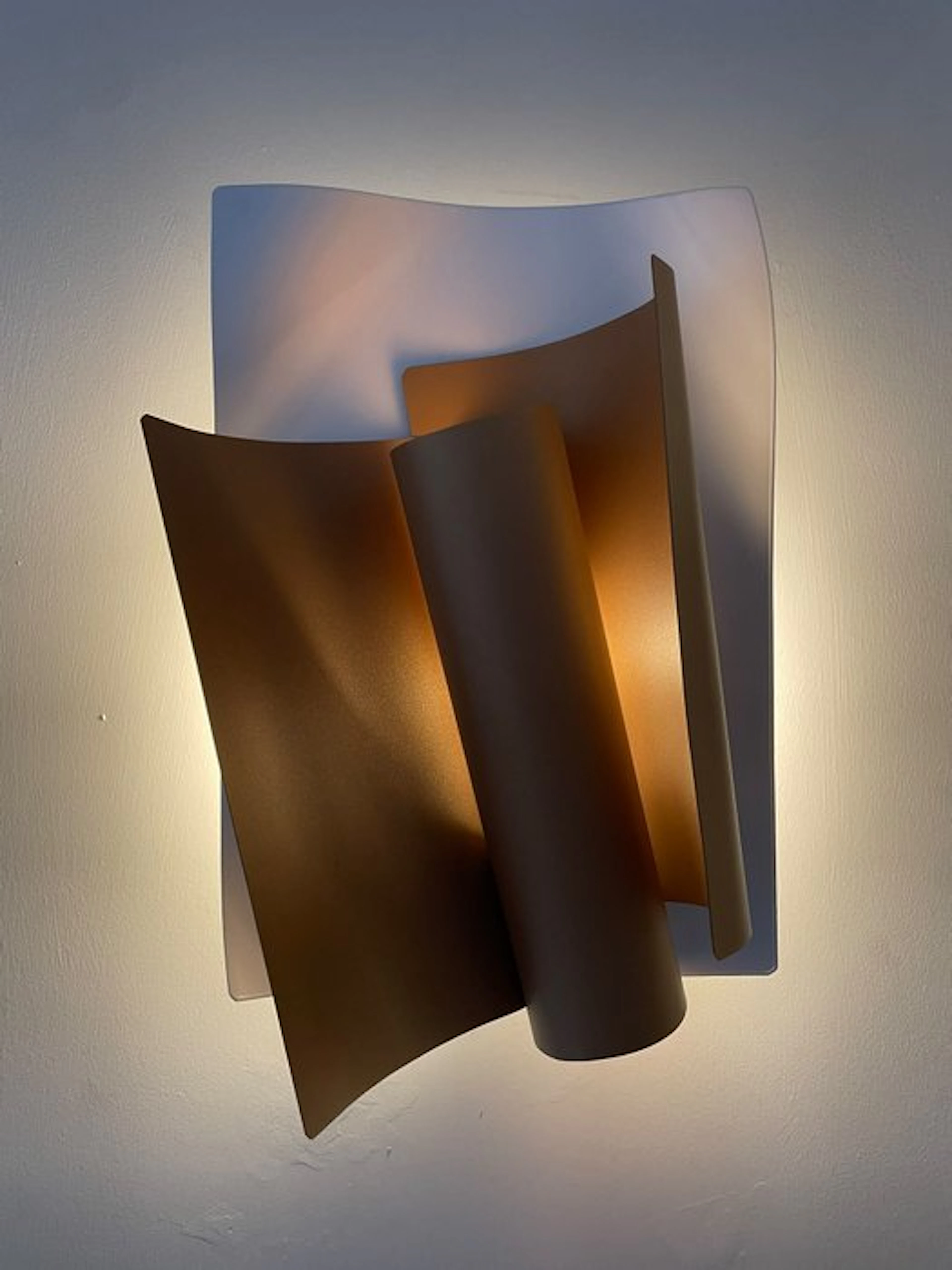 AO_Lightsculptures - Andrea Olivazzo - Wall lamp - Sheet 4 - Aluminium
