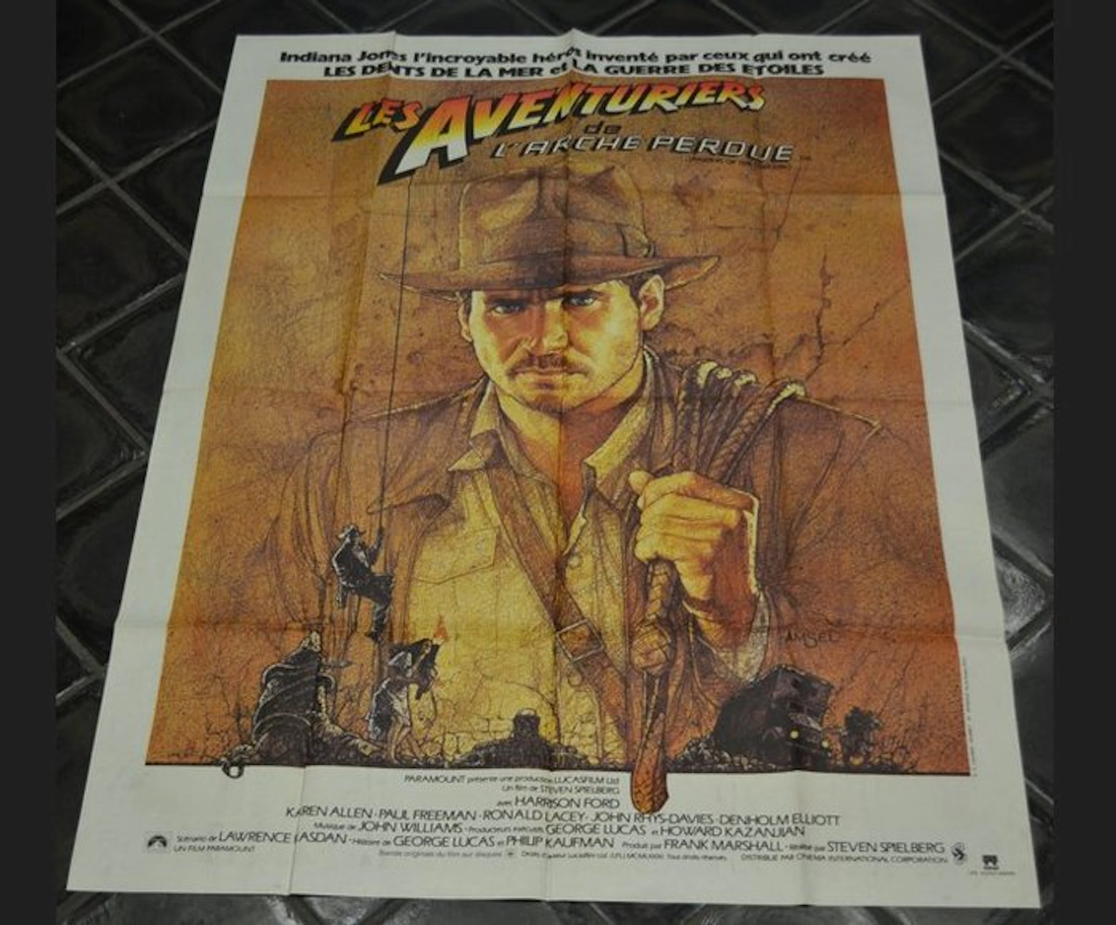 Harisson Ford - Raiders of the Lost Ark - French Grande...