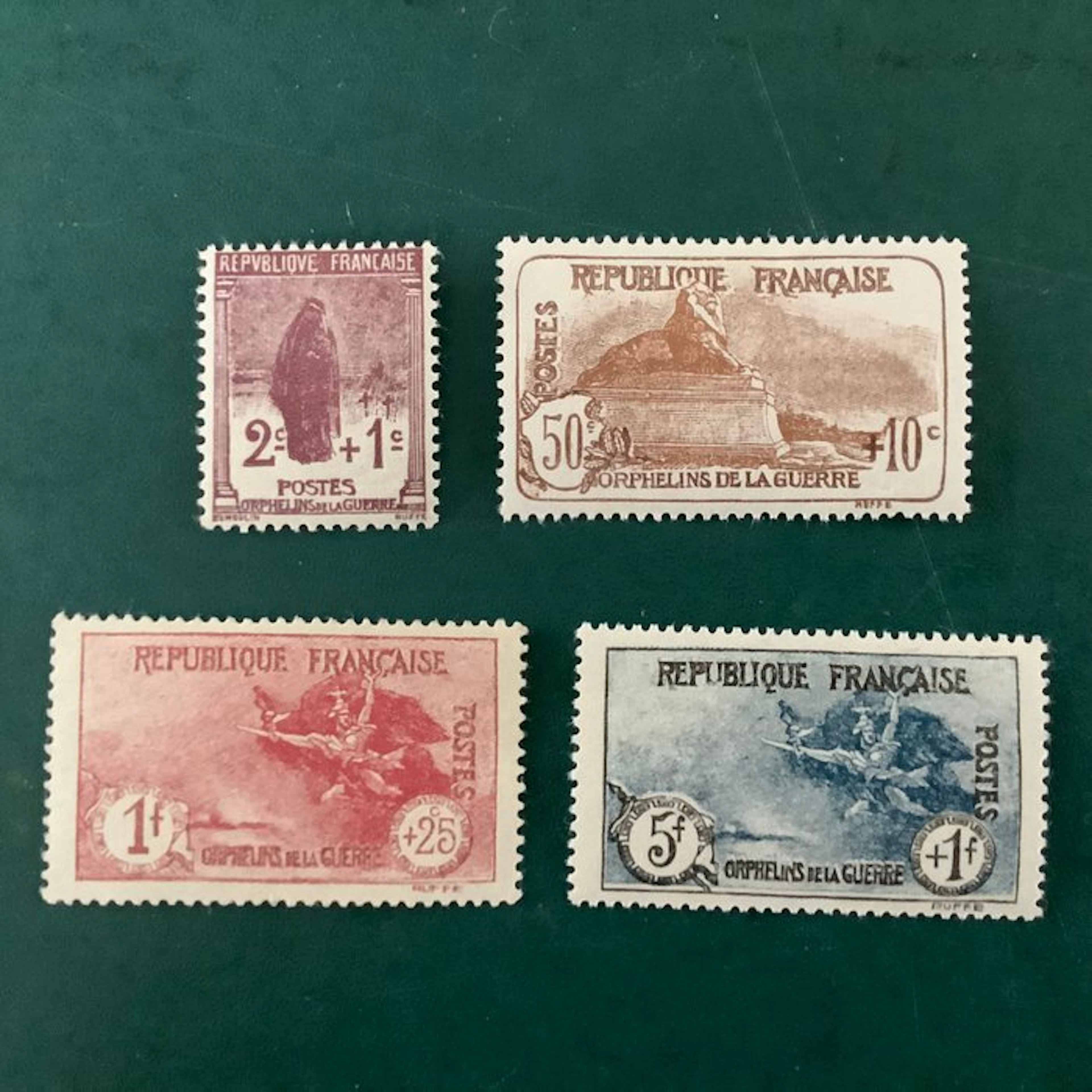 France 1926/1927 - Orphelins de Guerre - MNH - Yvert 229/232