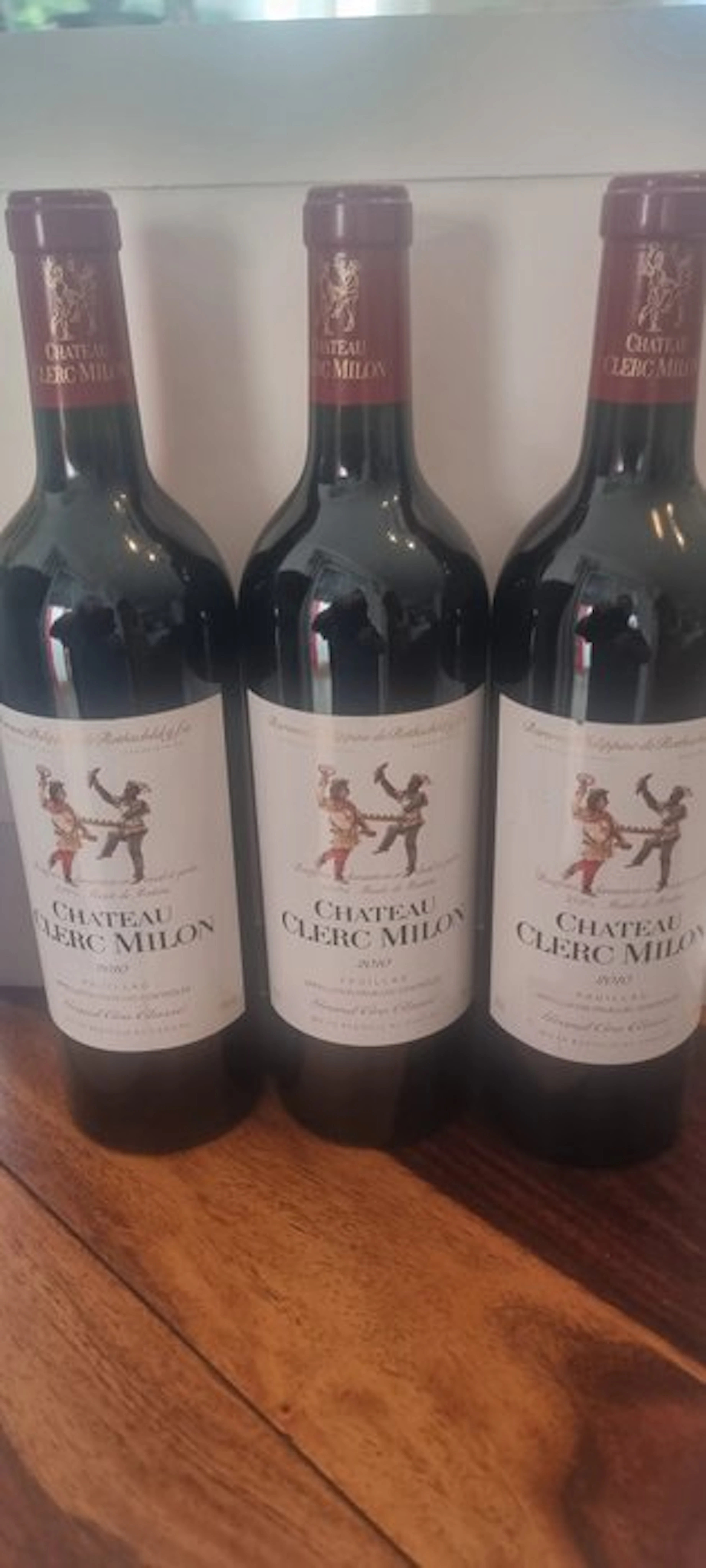 2010 Chateau Clerc Milon - Pauillac 5ème Grand Cru Classé - 3 Bottles (0.75L)