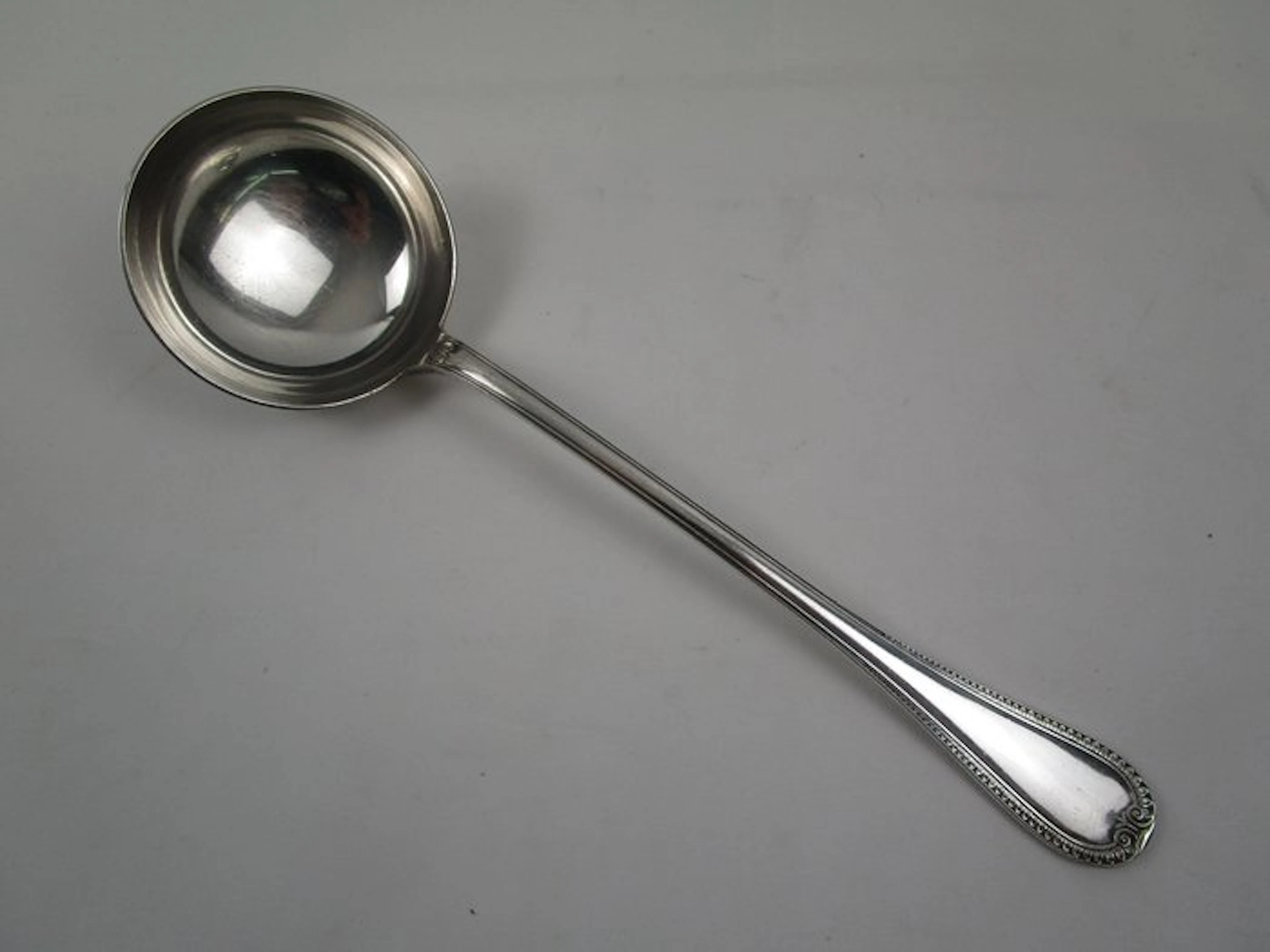 Christofle - Soup ladle - Silverplated - Model: Malmaison