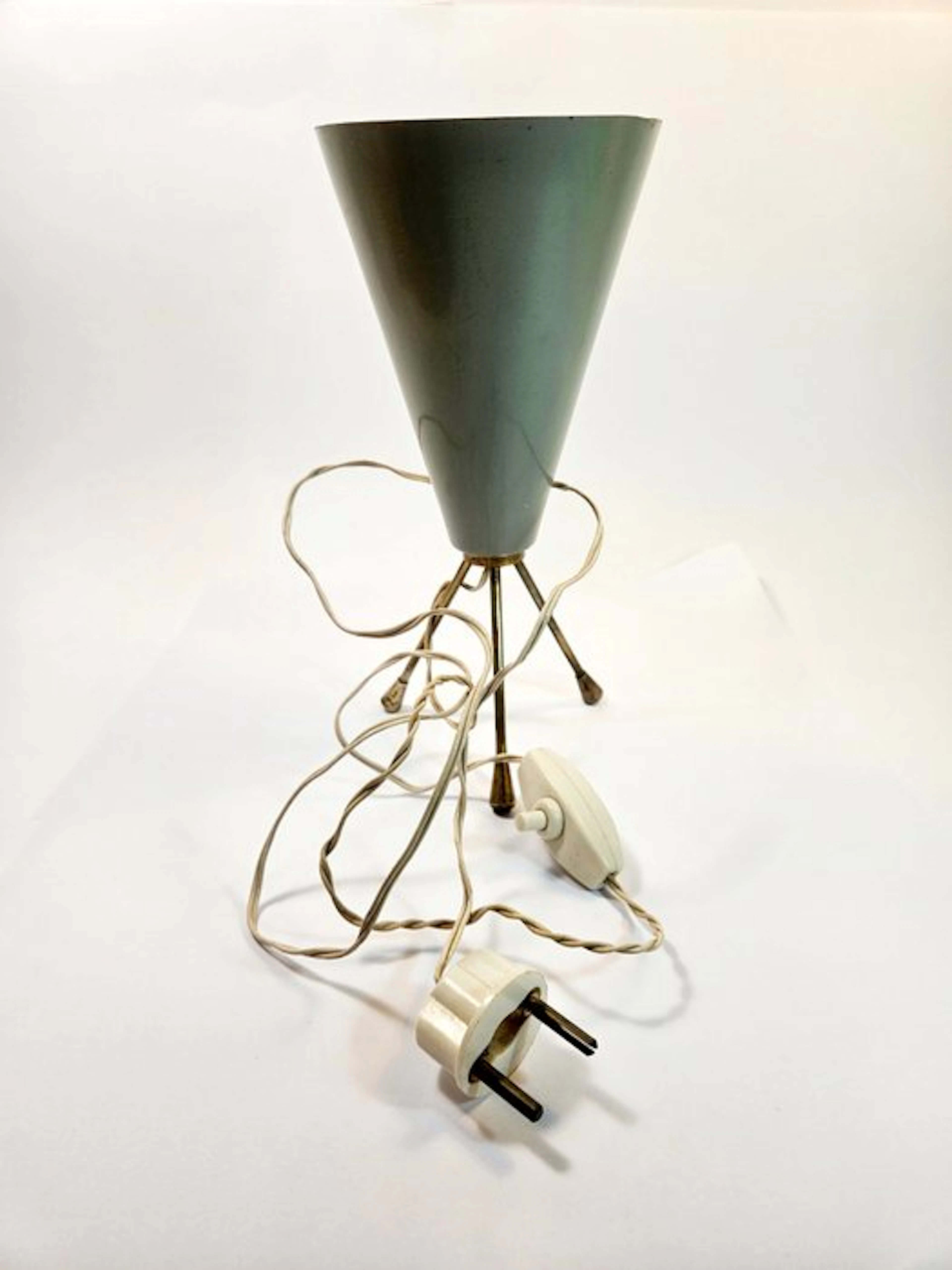 Table lamp - Metal, Brass - Sputnik lamp
