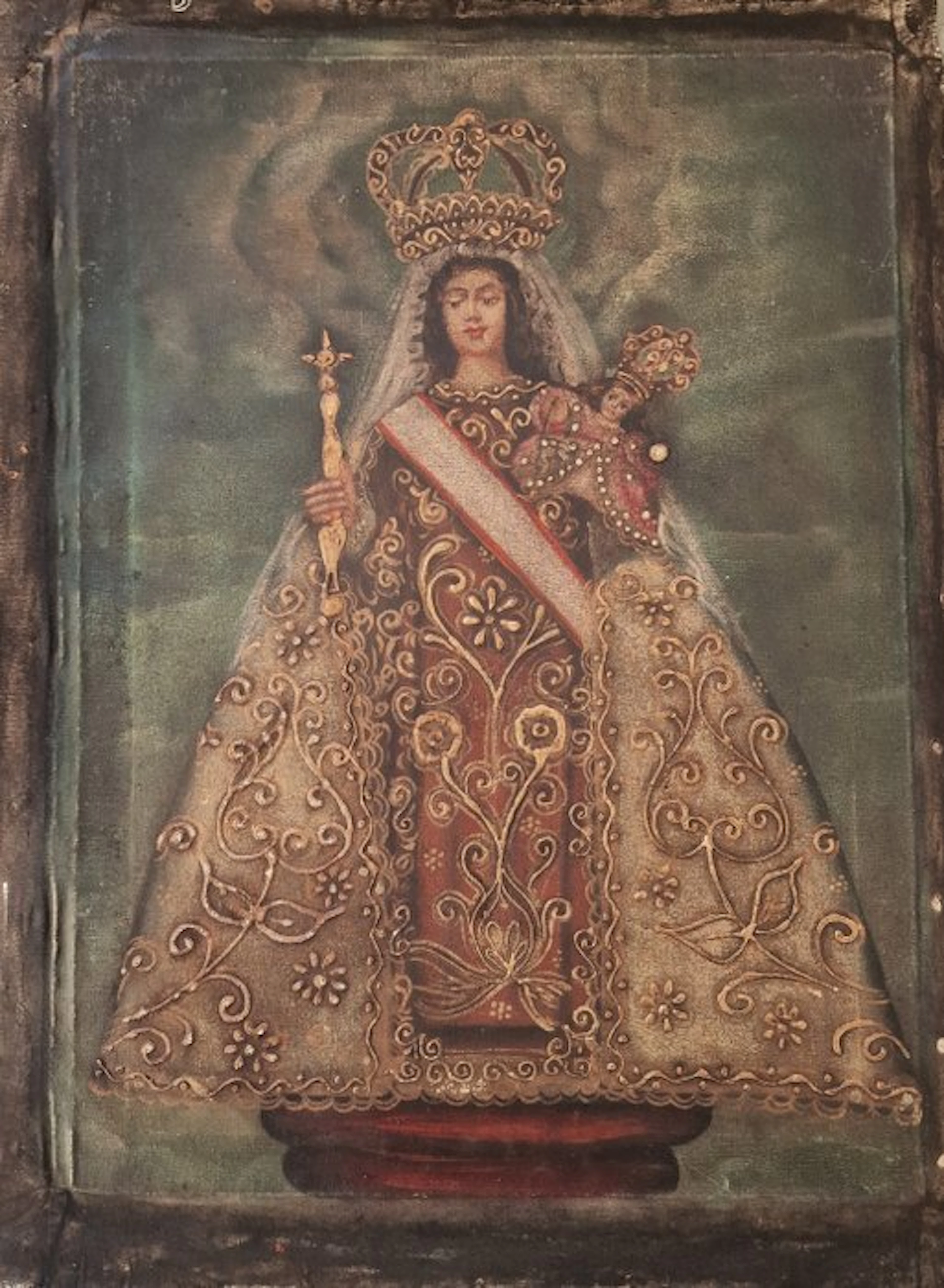 Escuela Cuzqueña (XX) - Virgen de la Candelaria (Madonna della Candelora)