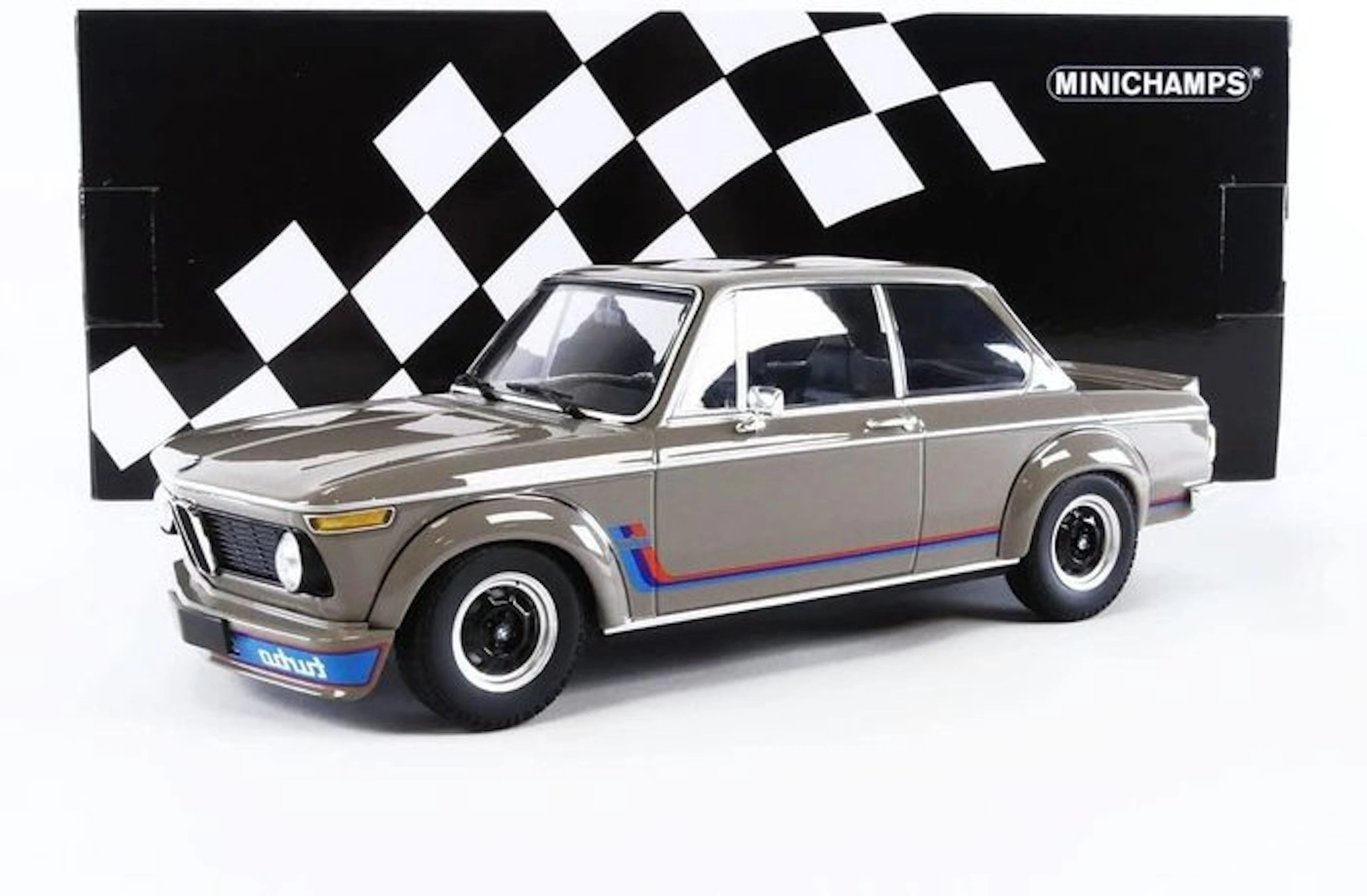 MiniChamps 1:18 - Model sports car - BMW 2002 Turbo 1972