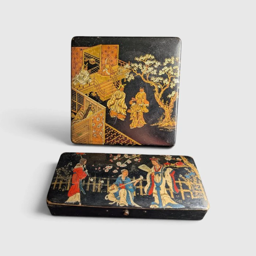 Jewellery box (2) - Wood - Napoleon III