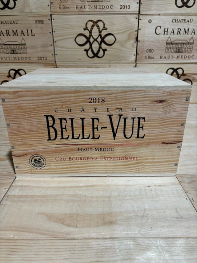 2018 Chateau Belle-Vue - Haut-Médoc Cru Bourgeois - 6 Bottles (0.75L)