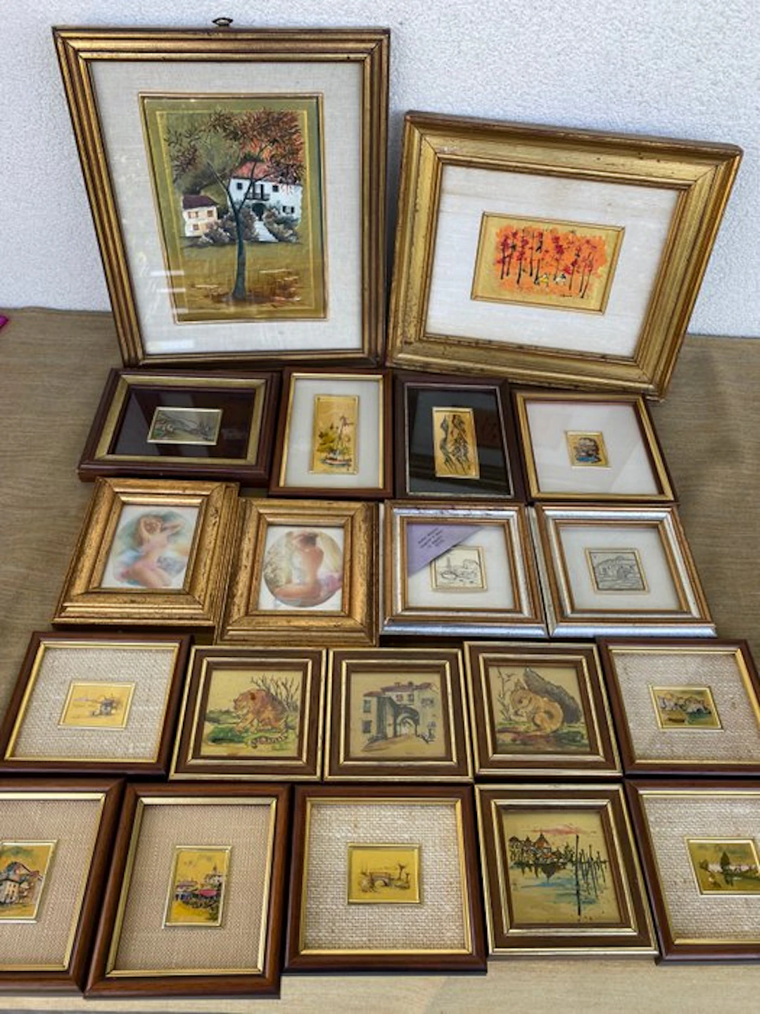 Branded merchandise collection - 20x assorted small frames