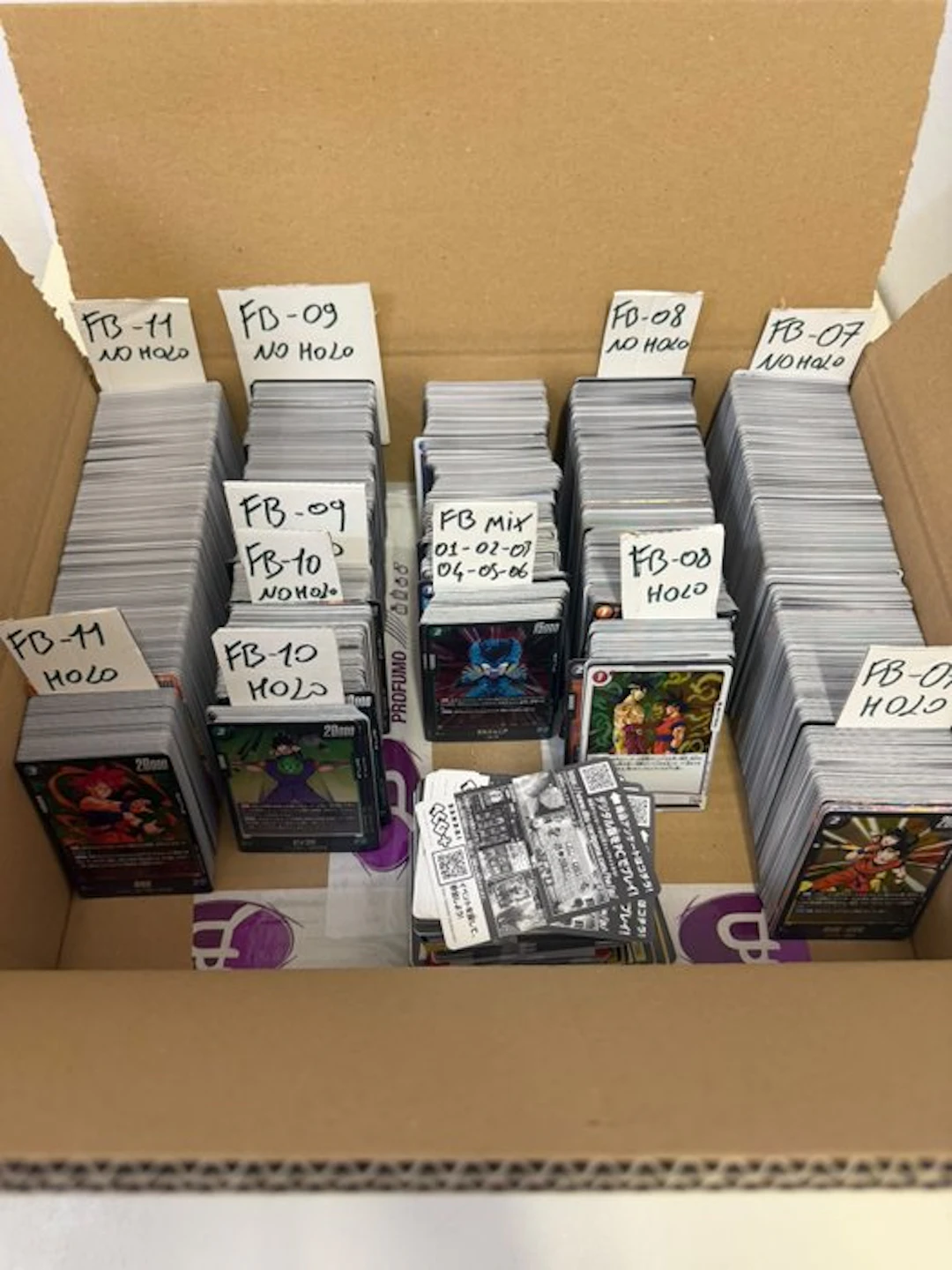 Dragon Ball Bulk cards - 7 kg introvabili bulk dragonball giapponese