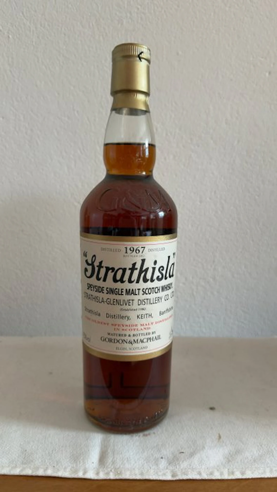 Strathisla 1967 - Gordon & MacPhail - b. 2012 - 70cl