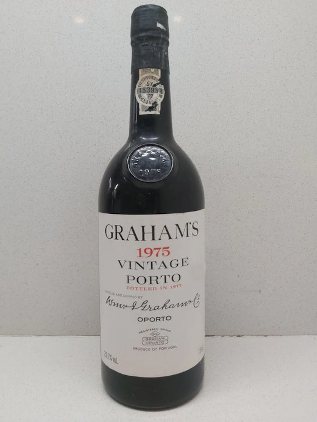 1975 Graham's - Vintage Port - Bottled in 1977 - Porto - 1 Bottle (0.75L)