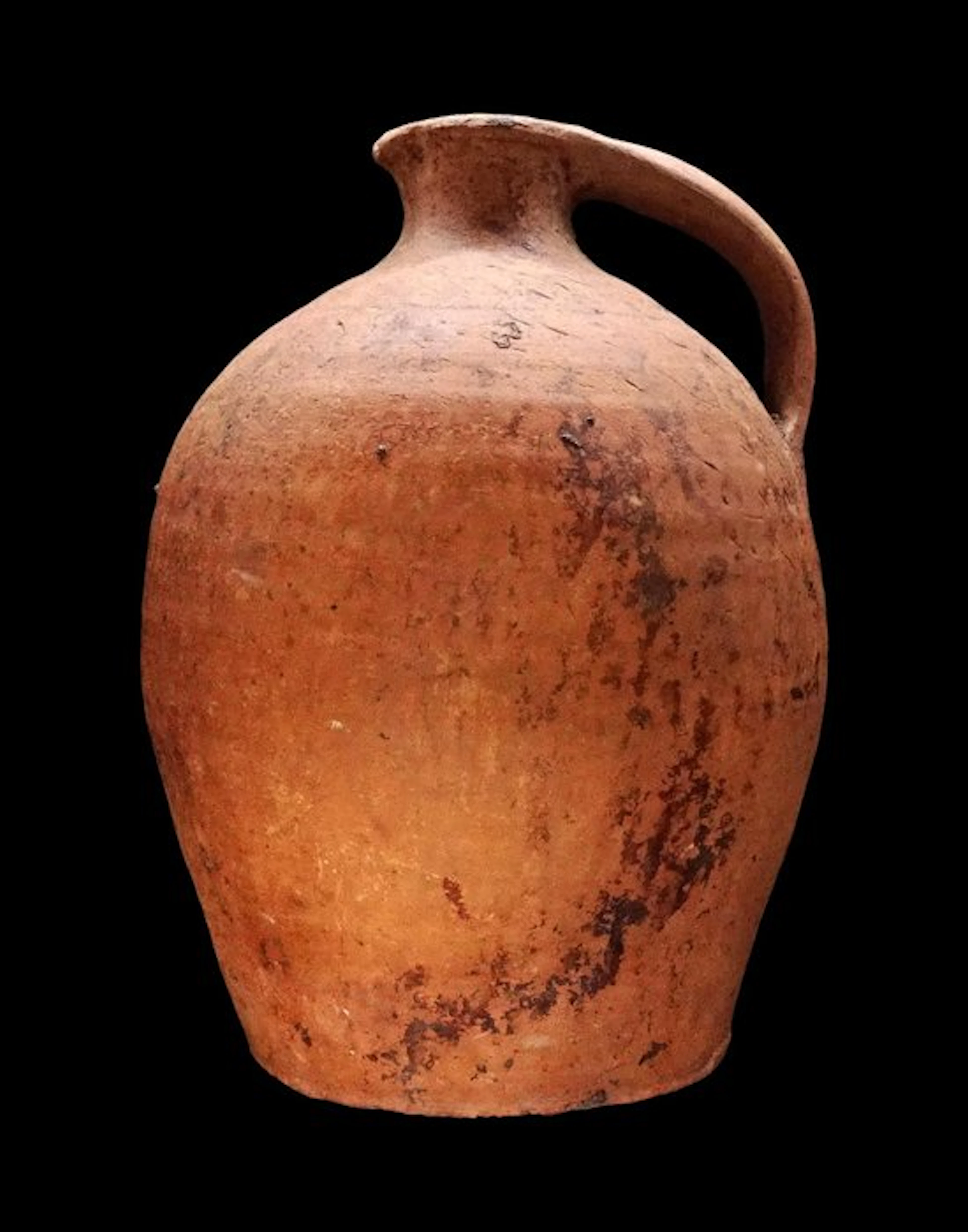 Post-medieval - Large jar with an antique handle - 17th century