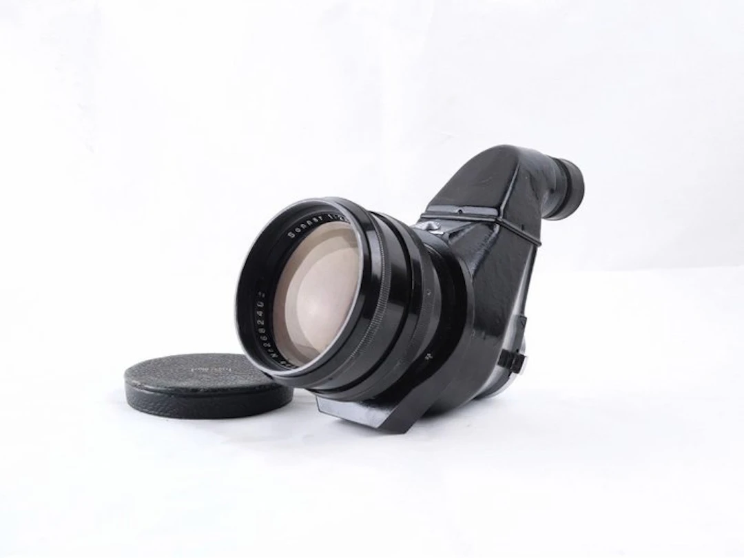 Carl Zeiss Jena Sonnar 2,8/18cm T + Flektoskop for Contax | Camera lens
