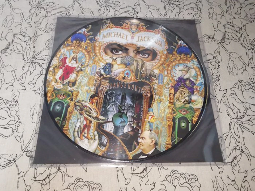 Michael Jackson - Dangerous - 2xLP album (double album) - Picture disc - 2018