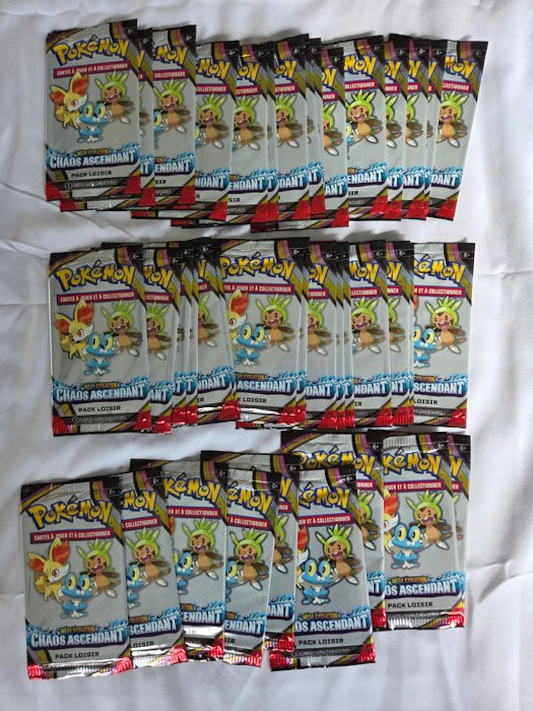 Pokémon - 40 Booster pack - Lot of 40 Sealed Fun Packs –...