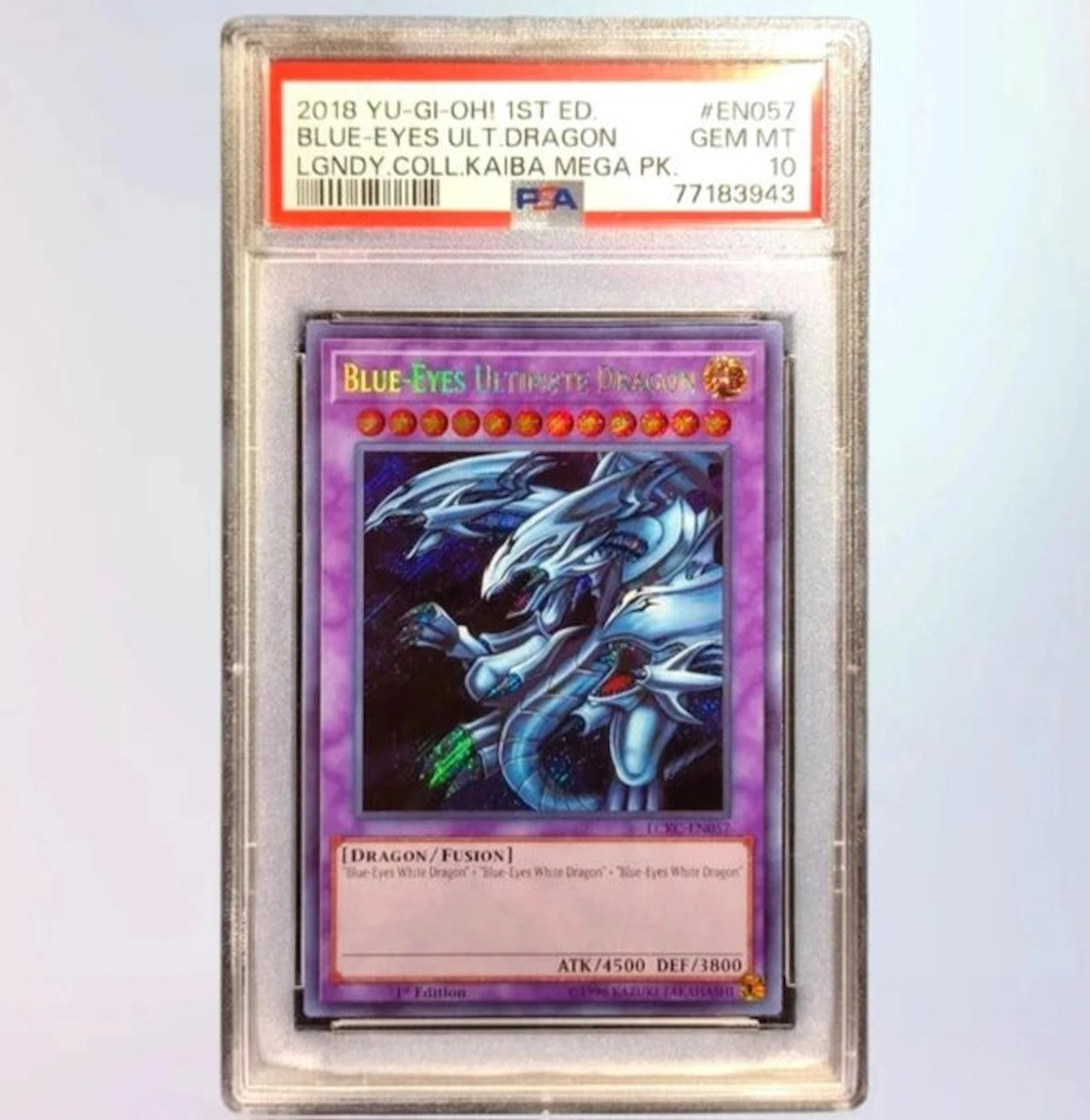 Konami - 1 Graded card - Yu-Gi-Oh! - Blue-Eyes Ultimate...