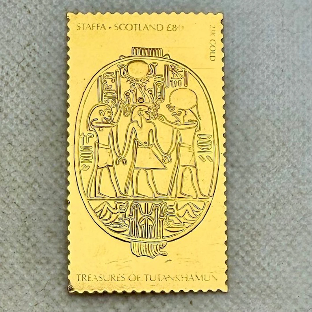 Scotland. Tutankhamun , Oro 1/100 Oz Proof (No reserve price)