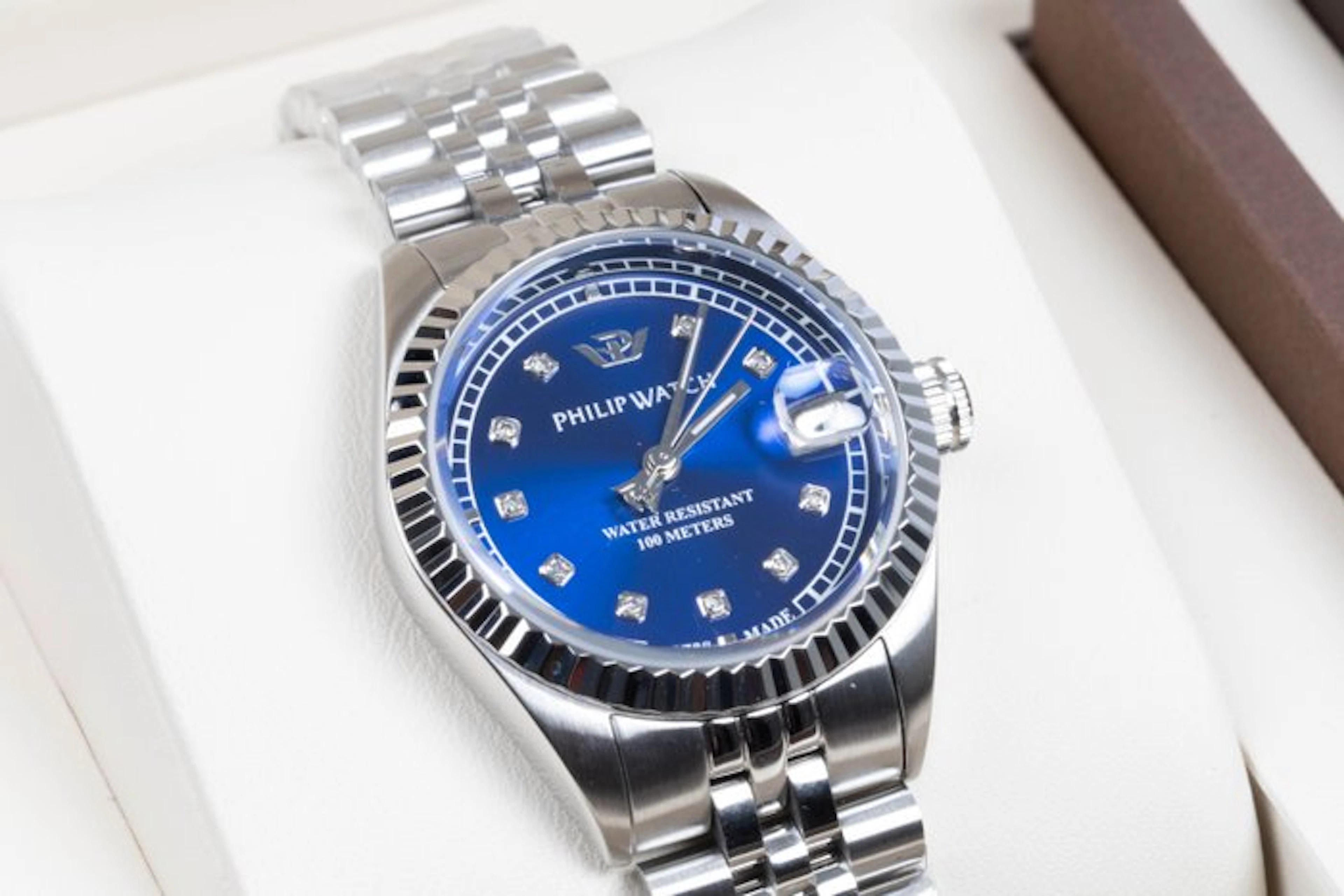Philip Watch - Caribe Urban - Date - Royal Blue - Swiss...