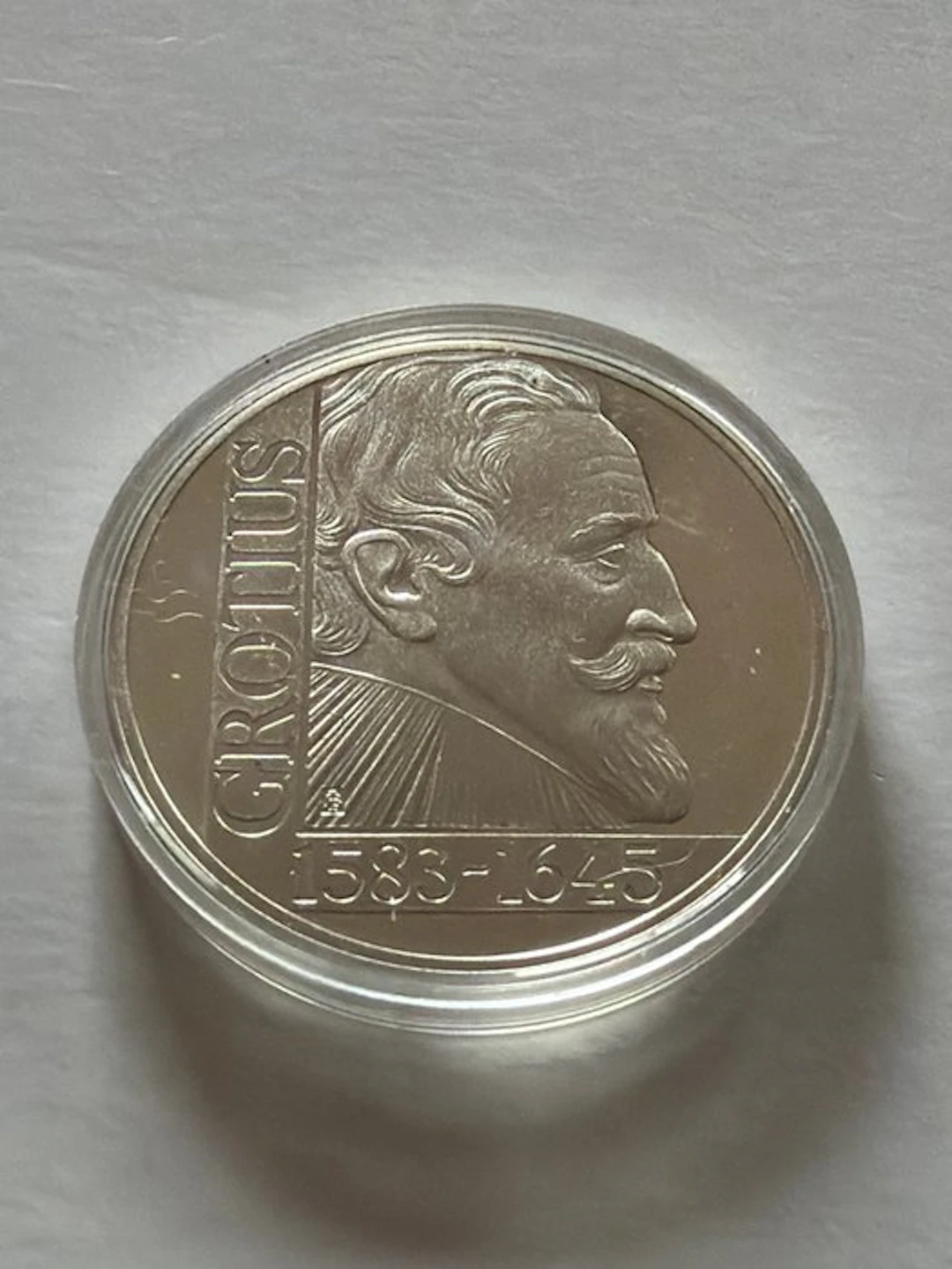 Netherlands. 25 Ecu 1995 Grotius 25g (.925) Silber (No reserve price)