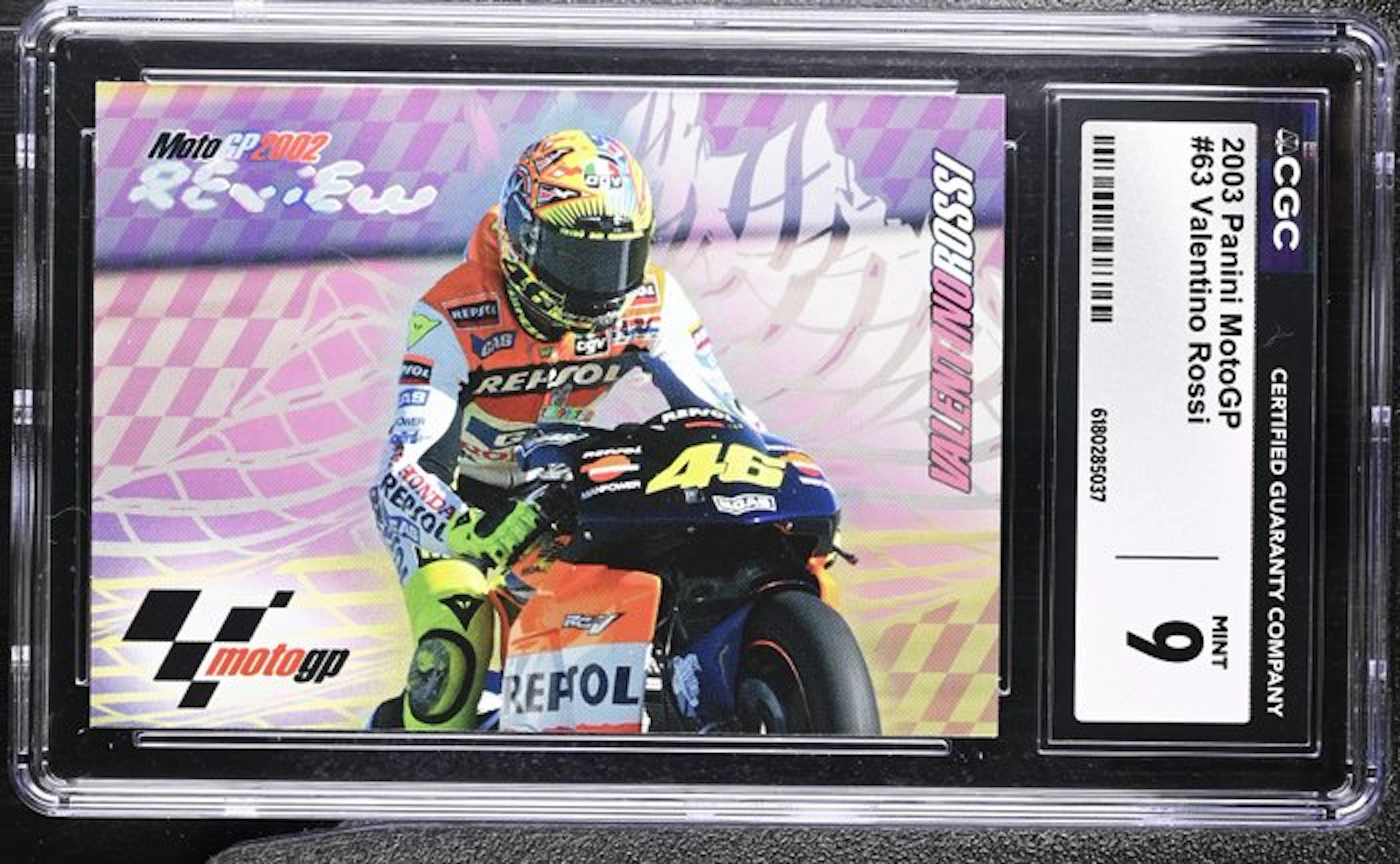 Panini Figurina MotoGP Panini 2003 # 63 Valentino Rossi...
