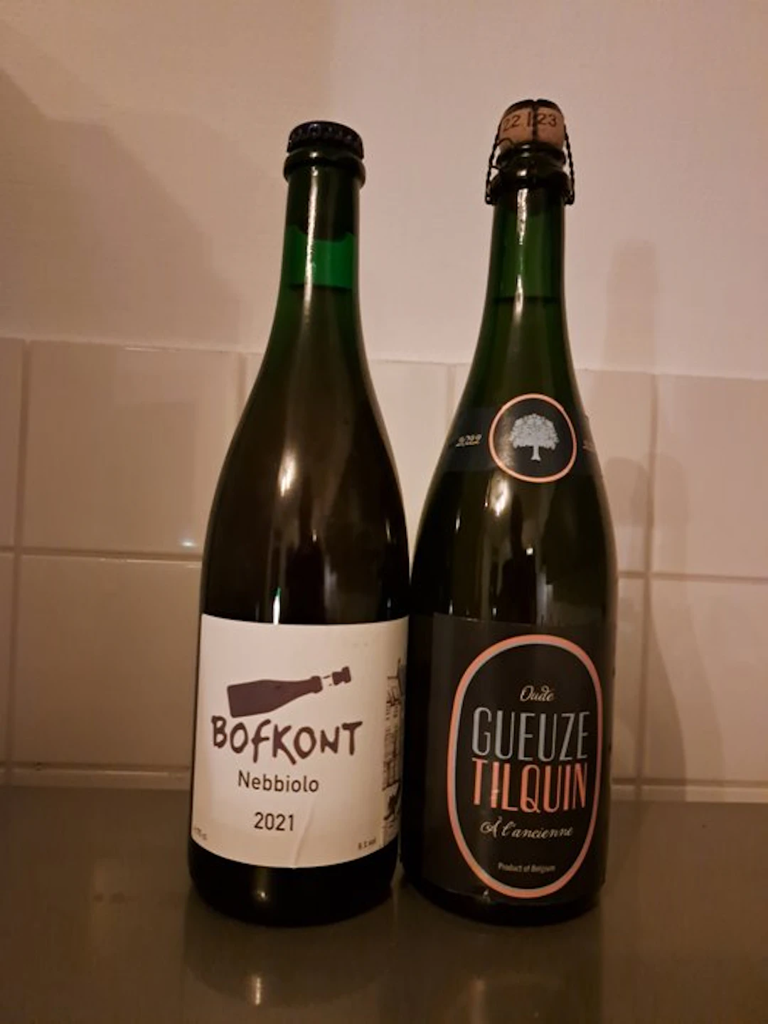Bofkont - Nebbiolo 2021 & Tilquin Oude Geuze (2022/2023) - 75cl - 2 bottles