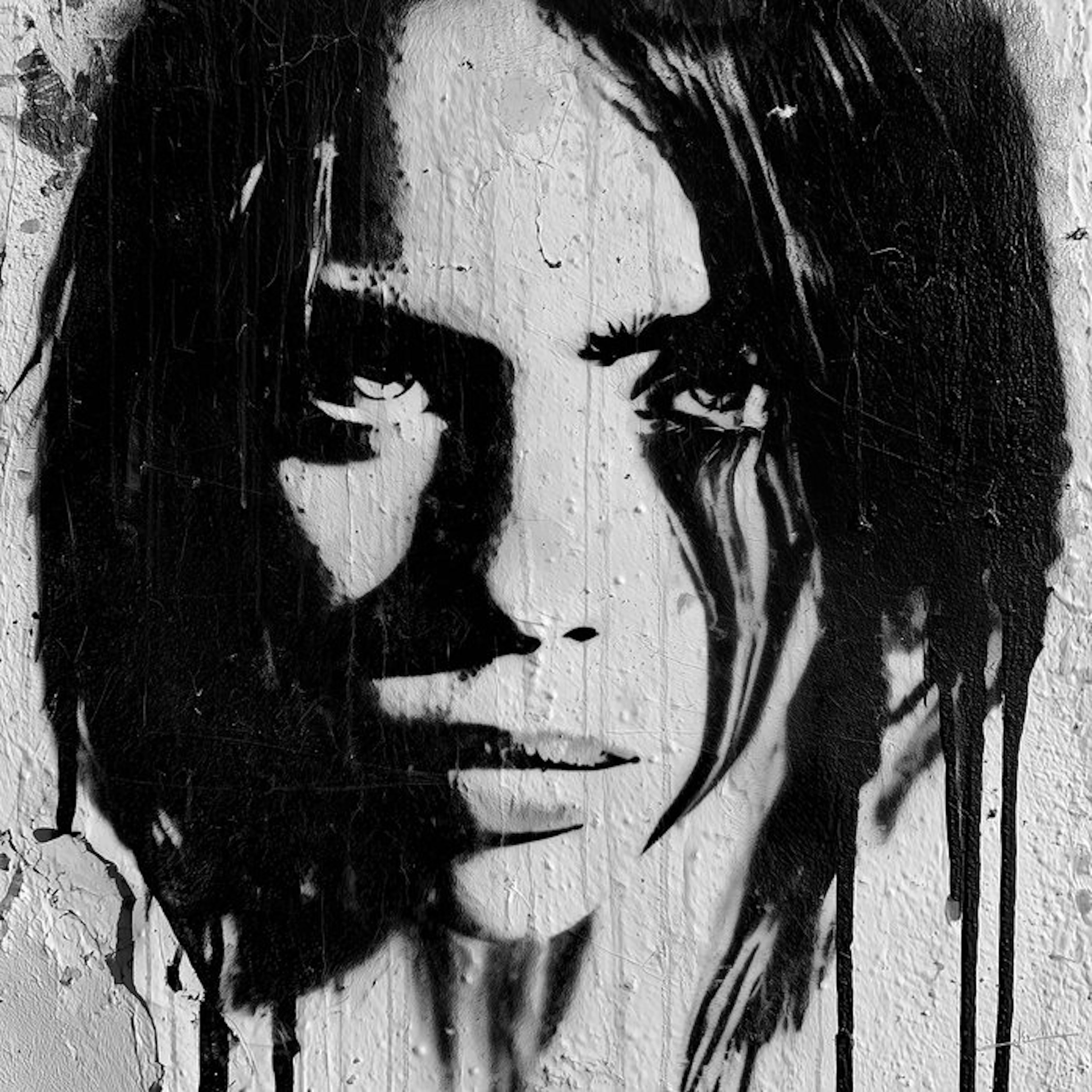 David Law (1967) - Billie Eillish III (Stencil)