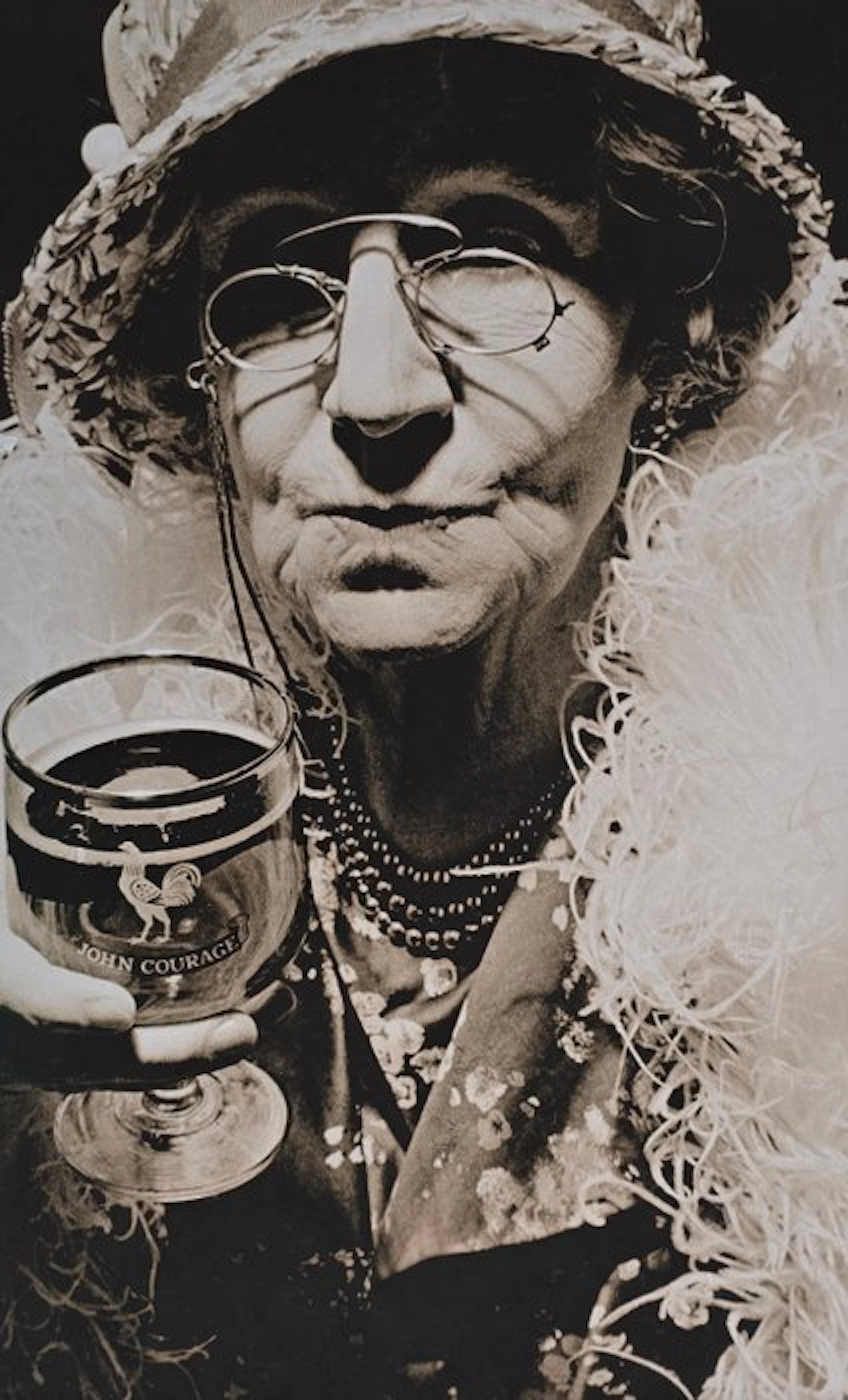 Michael Joseph (1941-) - Courage, authentic darkroom print