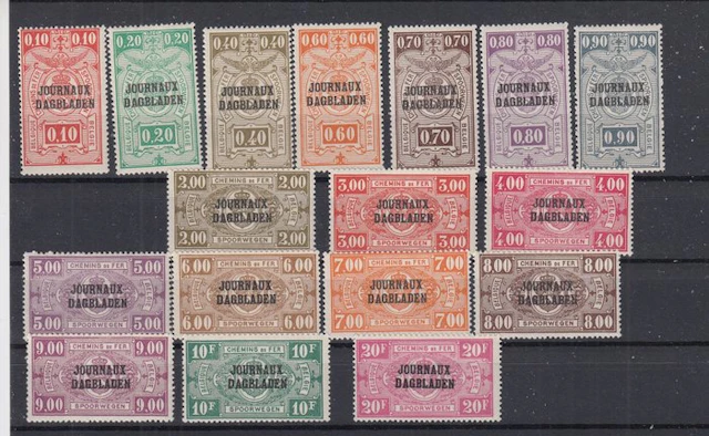 Belgium 1928/1931 - The daily newspapers - OBP : JO...