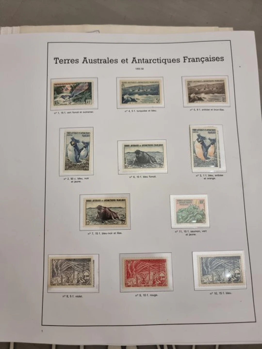 French Southern and Antarctic Lands 1955/2000...