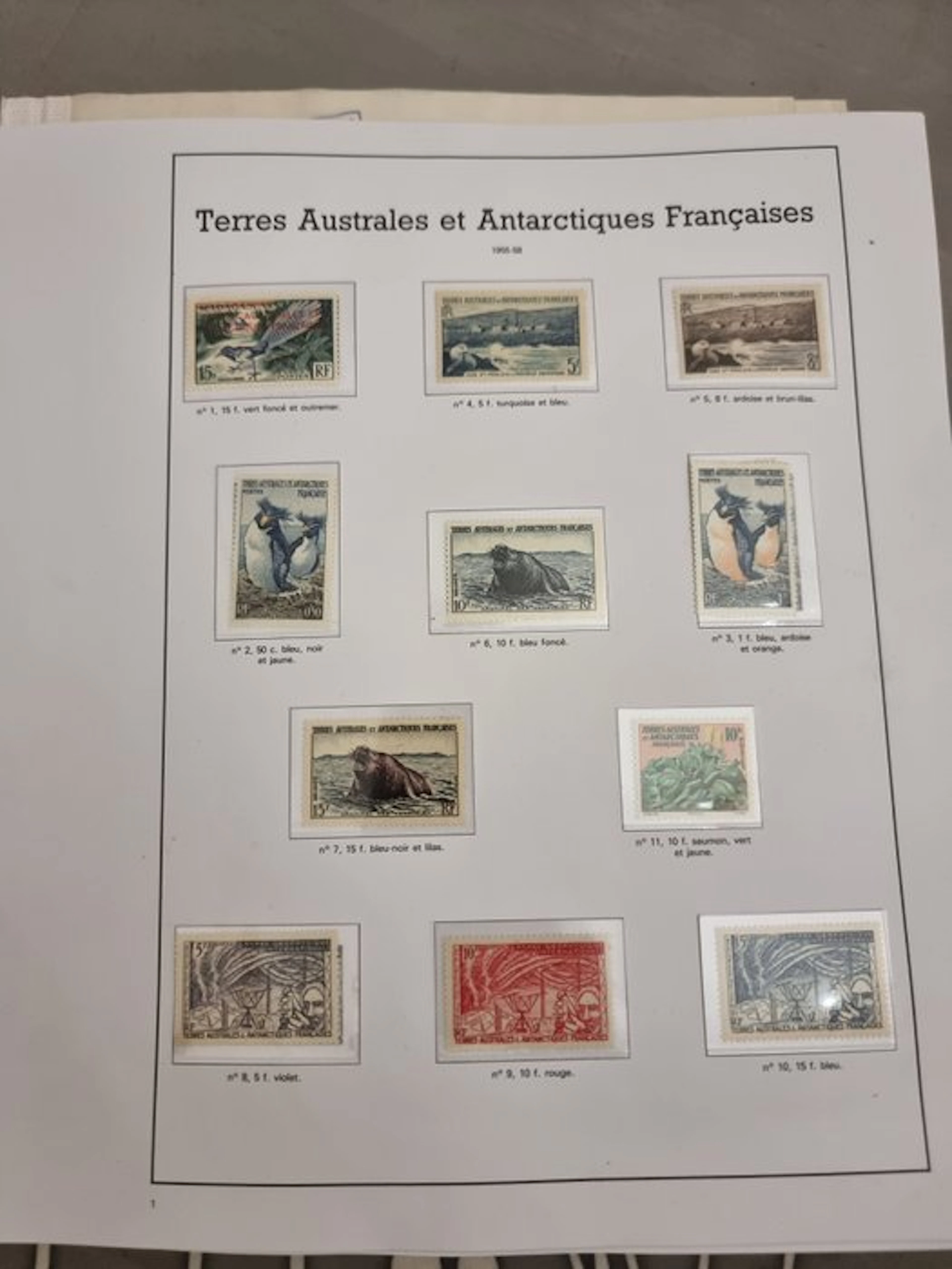 French Southern and Antarctic Lands 1955/2000...