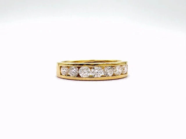 No reserve price - Ring - 18 kt. Yellow gold - 1.00ct. tw. - Diamond