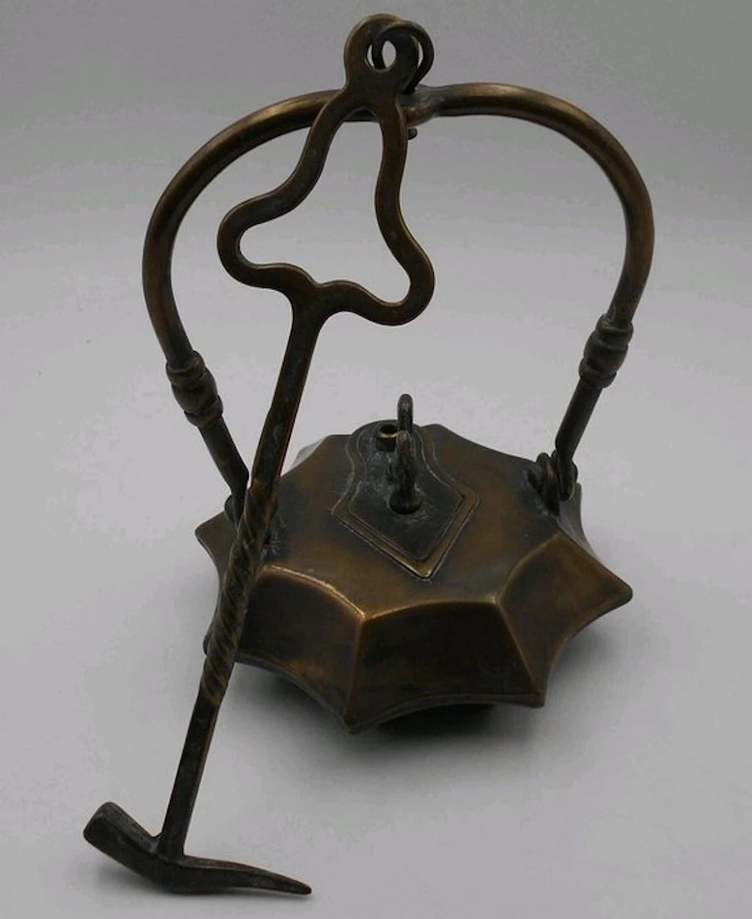 Lamp - Bronze - Miner's lamp