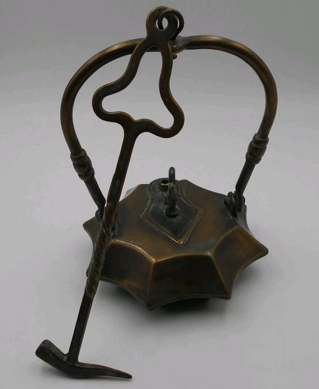 Lamp - Bronze - Miner's lamp